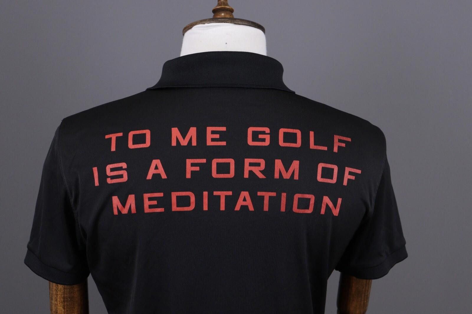 J.Lindeberg J.Lindeberg Regular Fit Sport Golf Black Polo Shirt Size M Size US M / EU 48-50 / 2 - 12 Thumbnail
