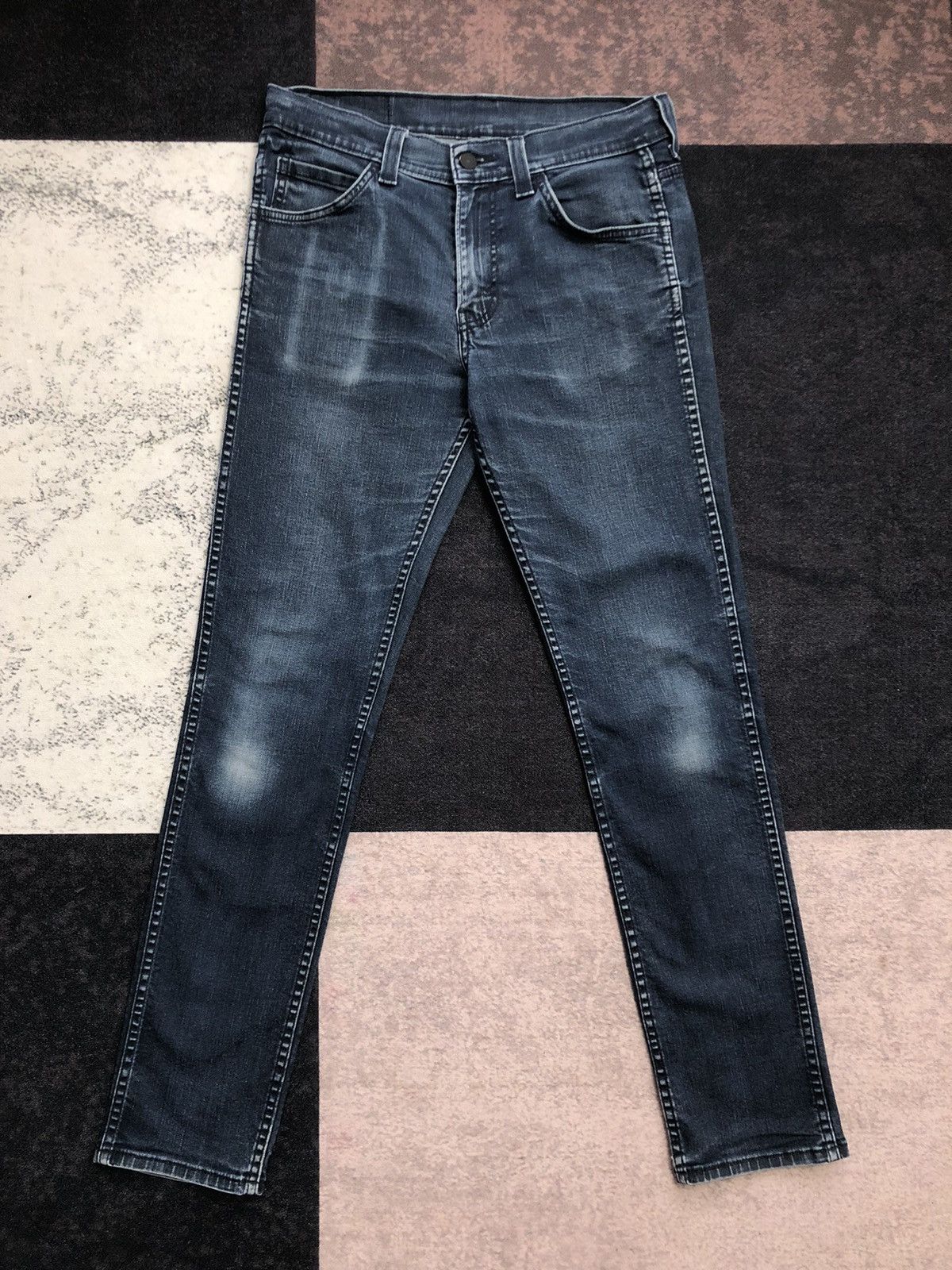 image of Levis x Vintage Size 30X30.5 Vintage Levi's 511 Jeans in Blue Black, Men's