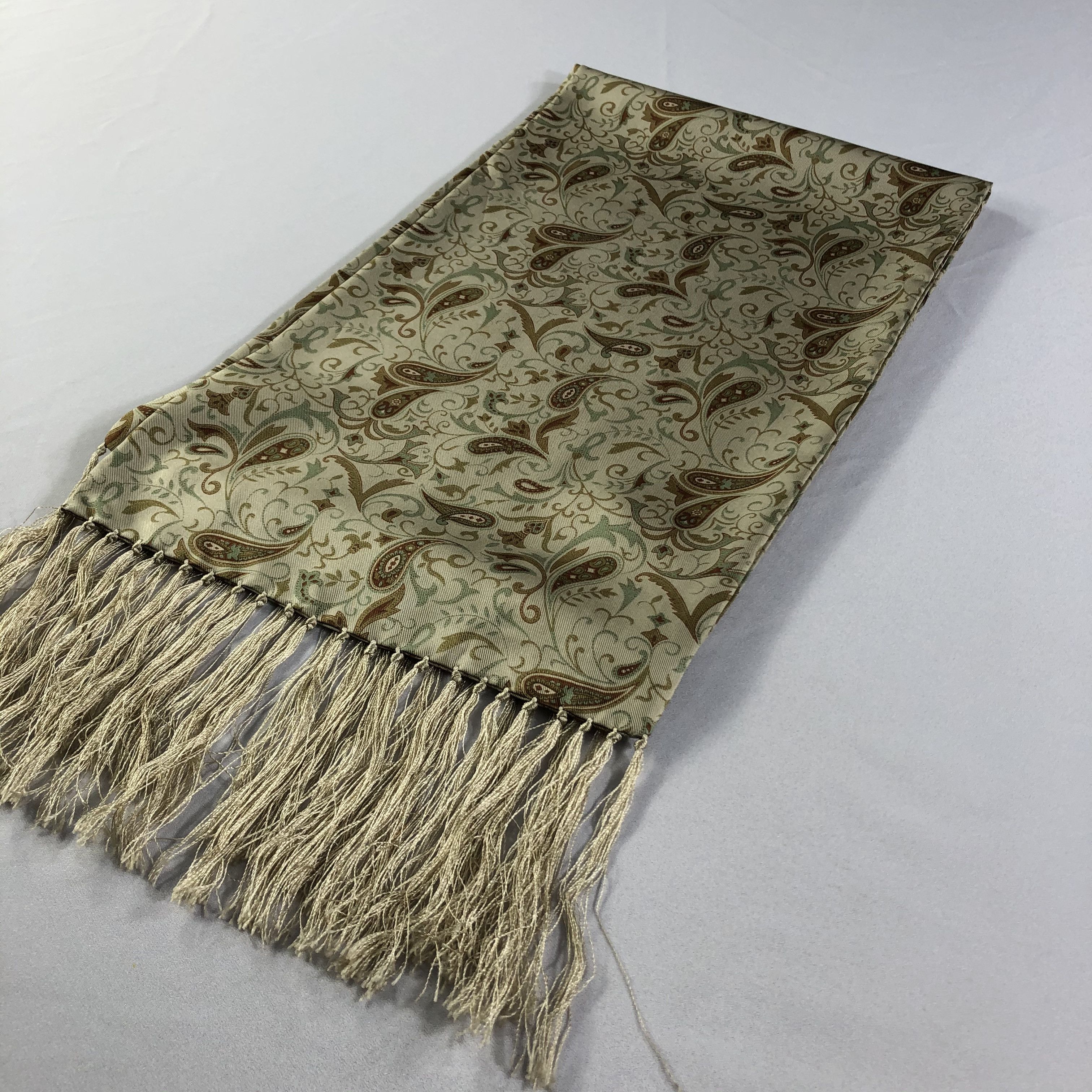 Vintage Vintage Merengue Silk Scarf Size ONE SIZE - 4 Thumbnail