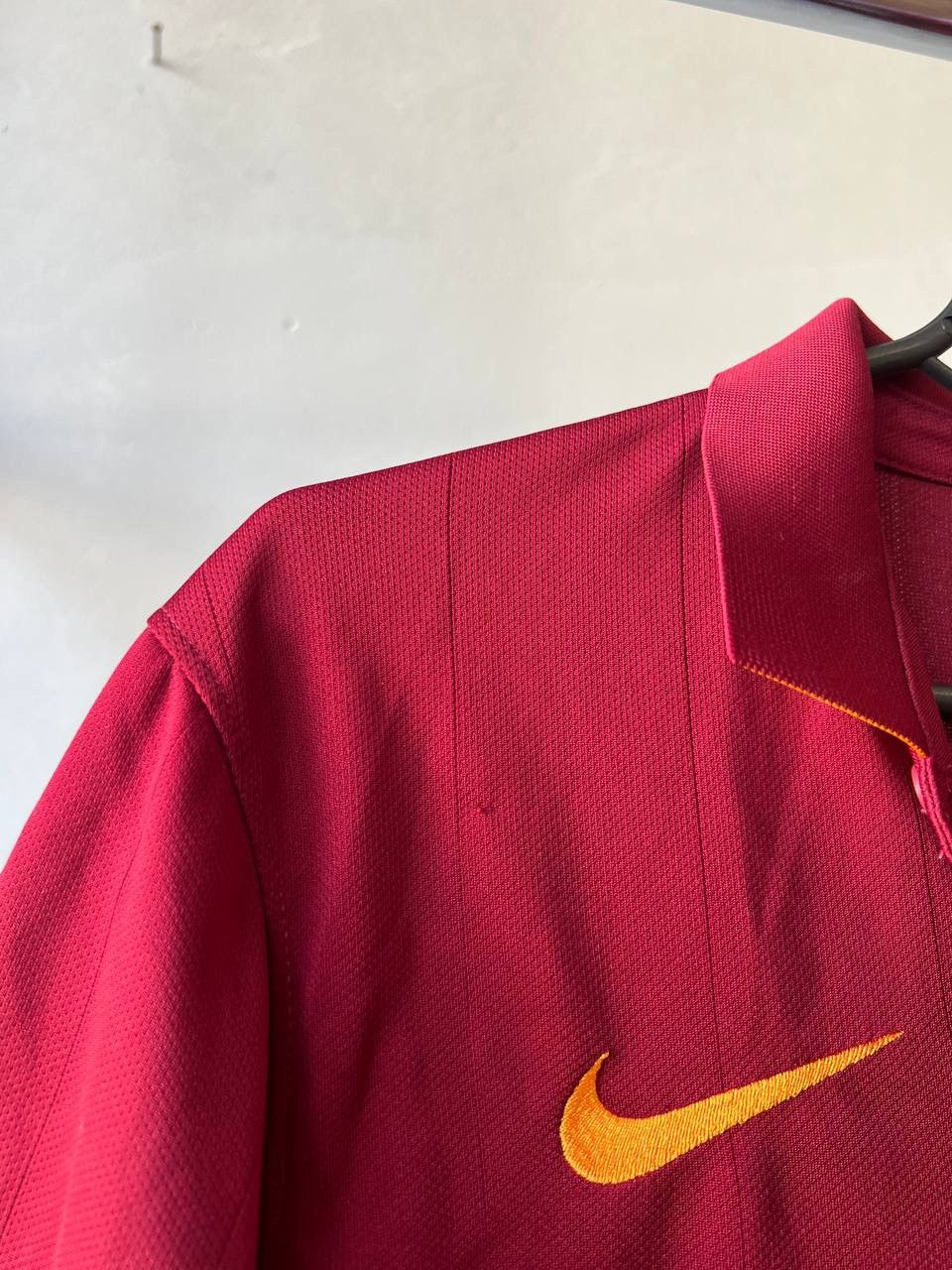 Nike 2014/15 AS ROMA HOME SOCCER JERSEY FOOTBALL SHIRT NIKE RARE Size US S / EU 44-46 / 1 - 7 Thumbnail