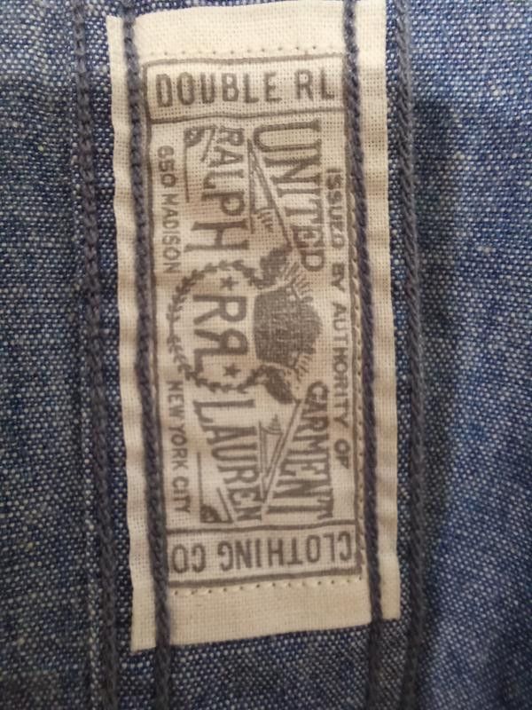 Ralph Lauren Rare Vintage Double Ralph Lauren XL Shirt mens RЯL Size US XL / EU 56 / 4 - 8 Thumbnail