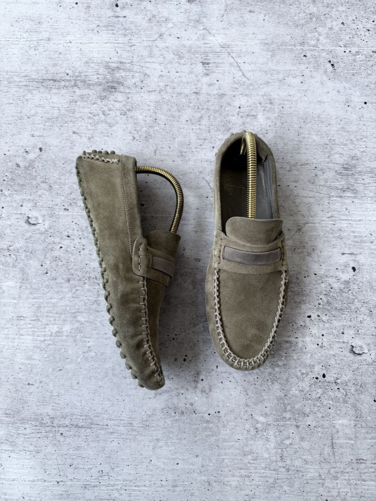 Yves Saint Laurent Yves Saint Laurent YSL Light Suede Men’s Moccasin Size US 7 / EU 40 - 4 Thumbnail