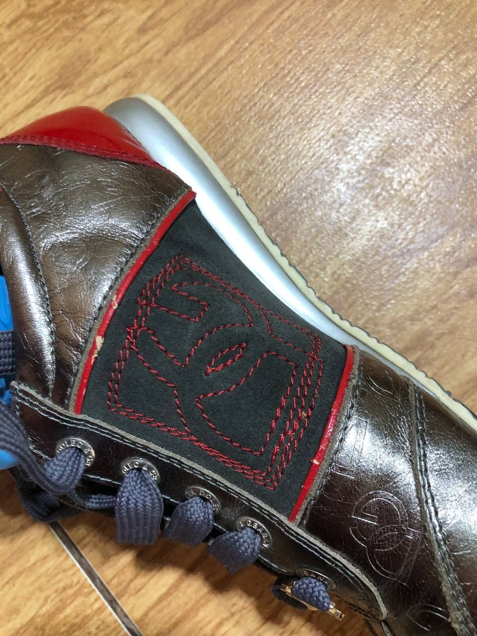 Dolce & Gabbana Dolce & Gabbana Leather Patch Sneakers Size US 6 / IT 36 - 12 Thumbnail