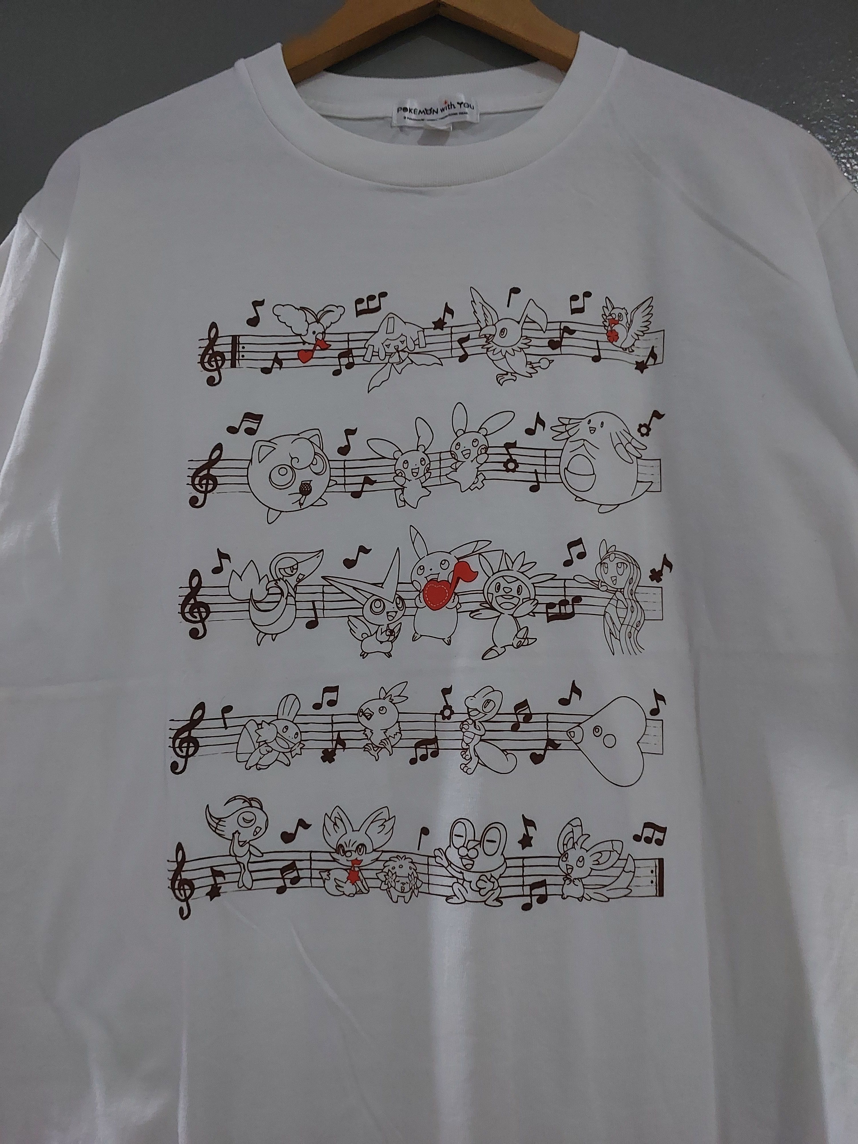 Anime × Pokemon × Vintage POKEMON ILLUSTRATION ANIME T-SHIRT Size US L / EU 52-54 / 3 - 3 Thumbnail