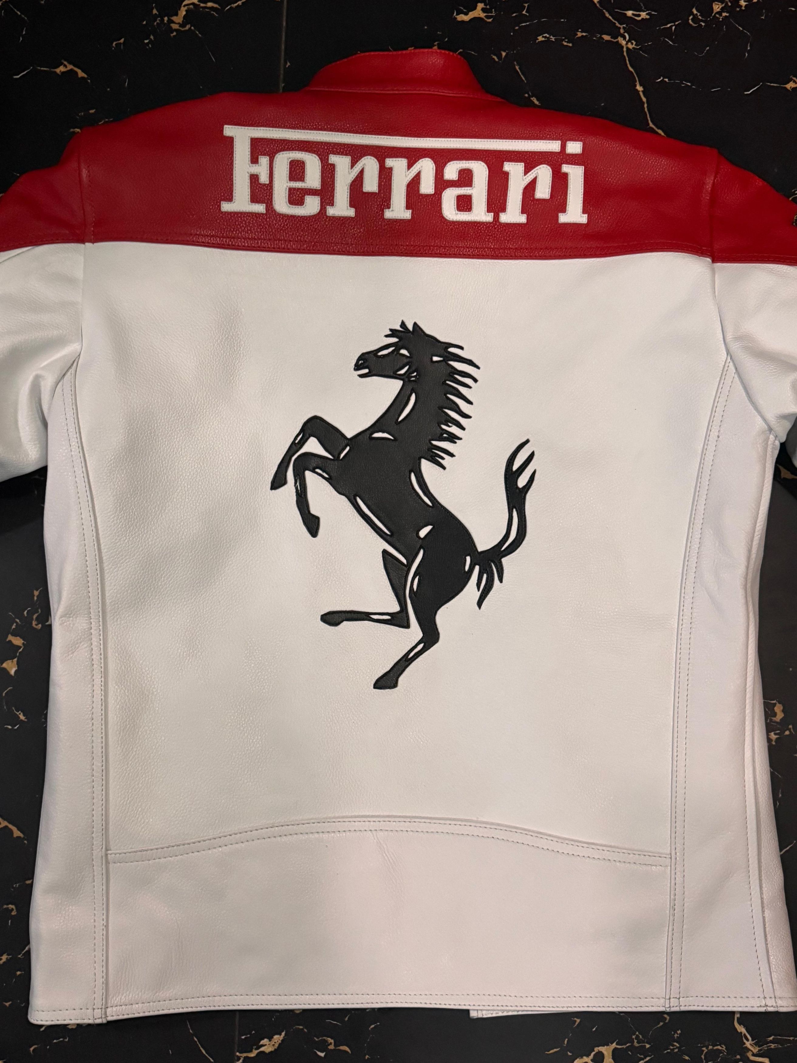 Ferrari × Vintage Vintage Ferrari Leather Jacket Size US M / EU 48-50 / 2 - 9 Thumbnail