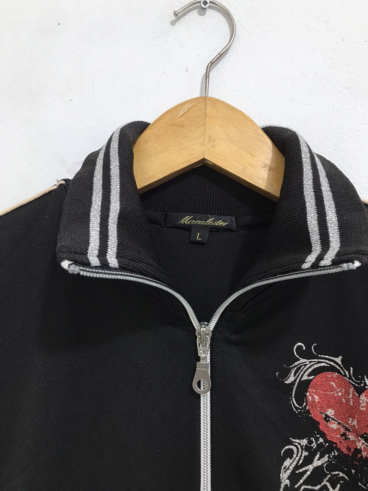 If Six Was Nine Macalester Poem Track Zip Jacket Gothic ifsix lgb punk style Size US L / EU 52-54 / 3 - 6 Thumbnail