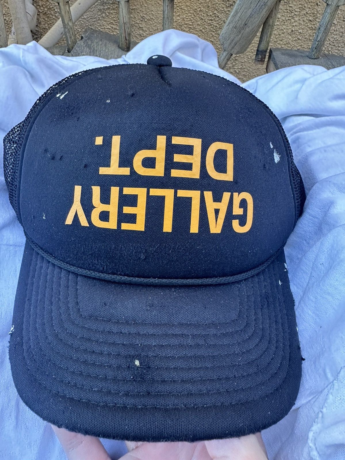 image of Gallery Dept Hat in Black, Men's