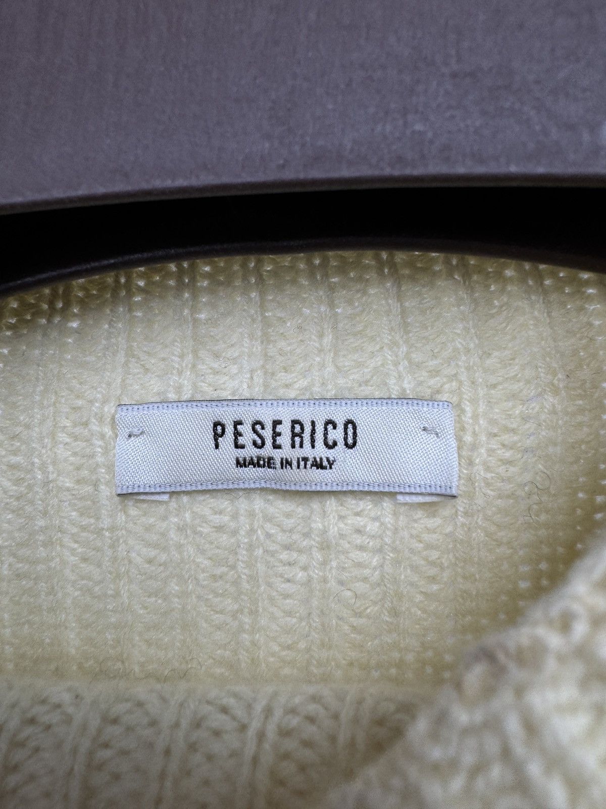 Peserico Peserico Avant Garde Oversized wool cashmere silk sweater Size XS / US 0-2 / IT 36-38 - 6 Thumbnail