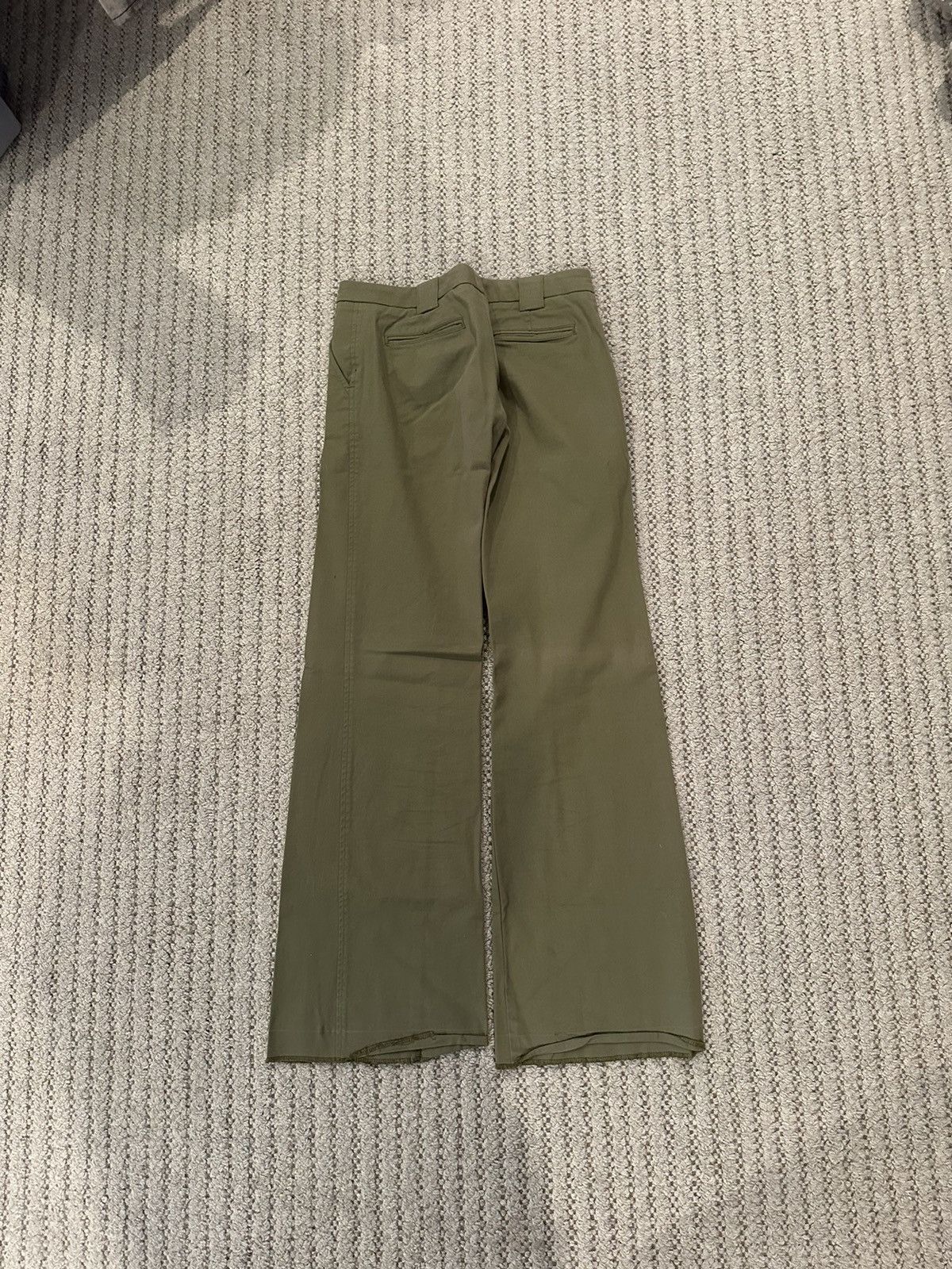 Vintage Development Green Wide Leg Pant Size 27" / US 4 / IT 40 - 3 Thumbnail