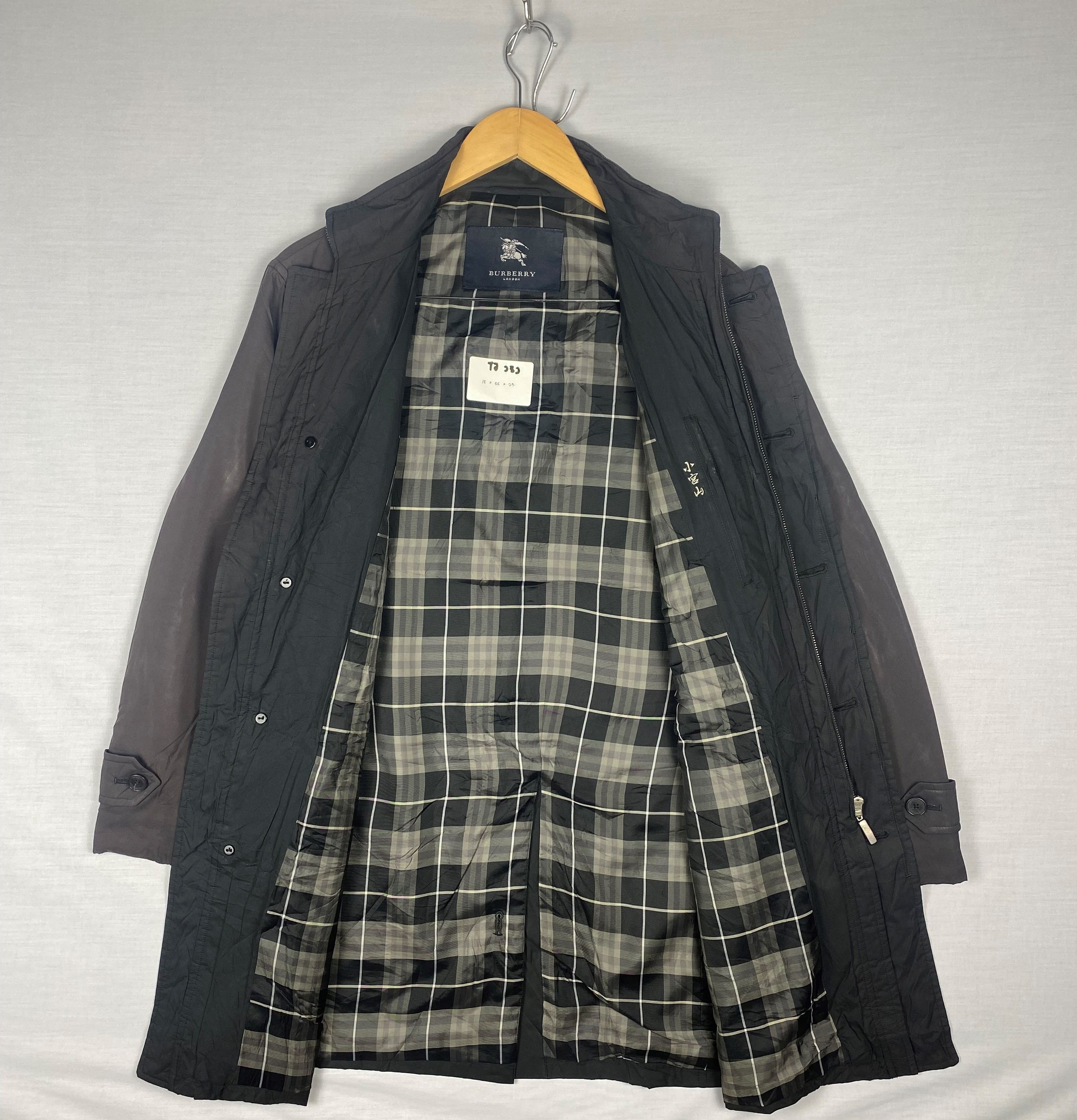 Burberry Vintage Burberry London Zip Up Long Jacket Size US M / EU 48-50 / 2 - 4 Thumbnail