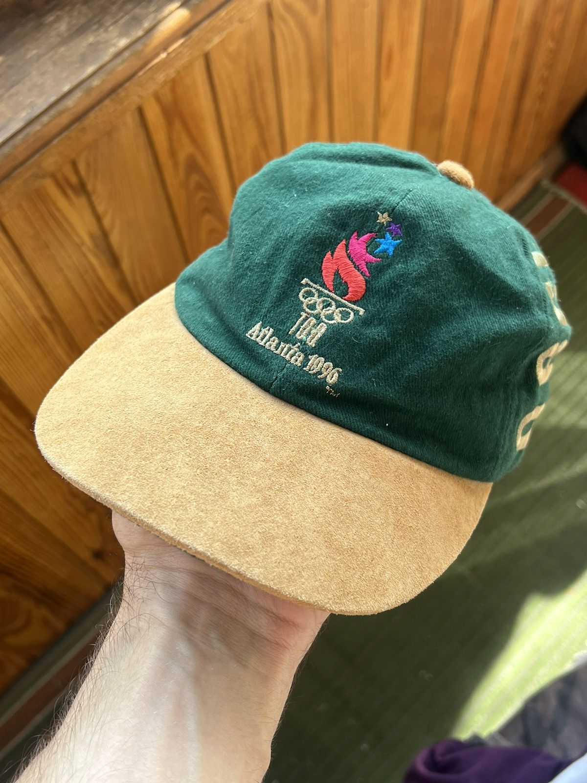 Vintage Vintage Atlanta 1996 Embroidered Cap Size ONE SIZE - 3 Thumbnail