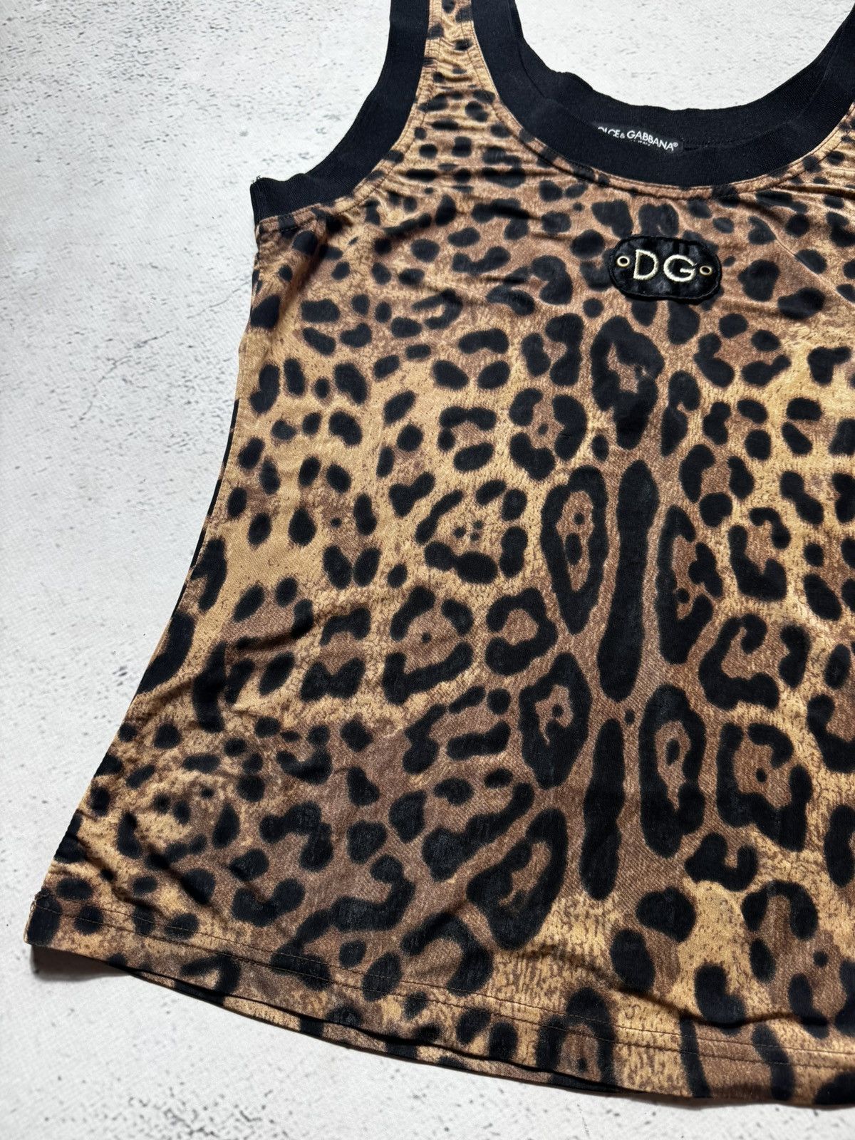 Roberto Cavalli glamour t shirt dolce gabbana big logo leopard pattern Size L / US 10 / IT 46 - 3 Thumbnail