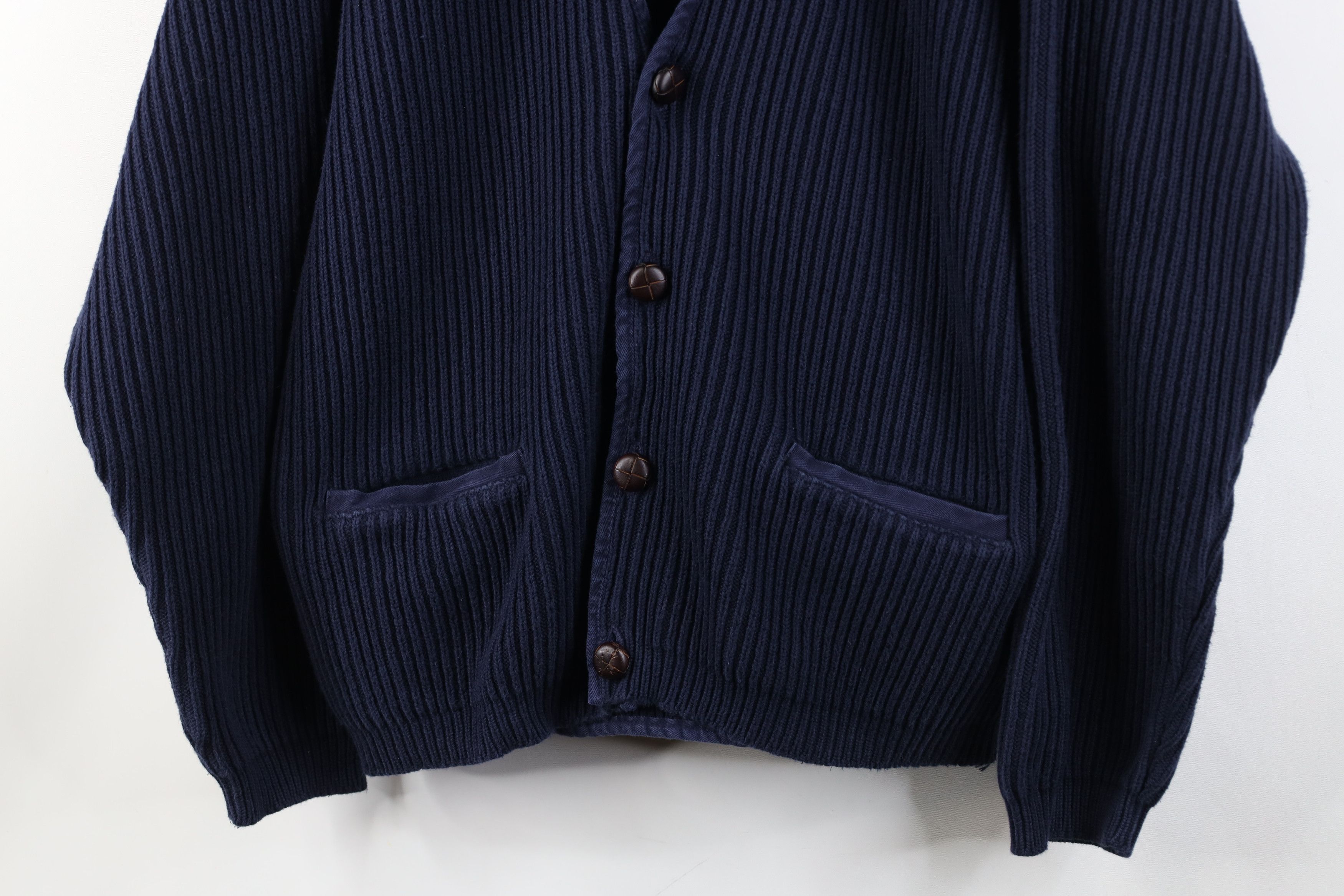 Calvin Klein Vintage 90s Calvin Klein Ribbed Knit Cardigan Sweater USA Size US S / EU 44-46 / 1 - 3 Thumbnail