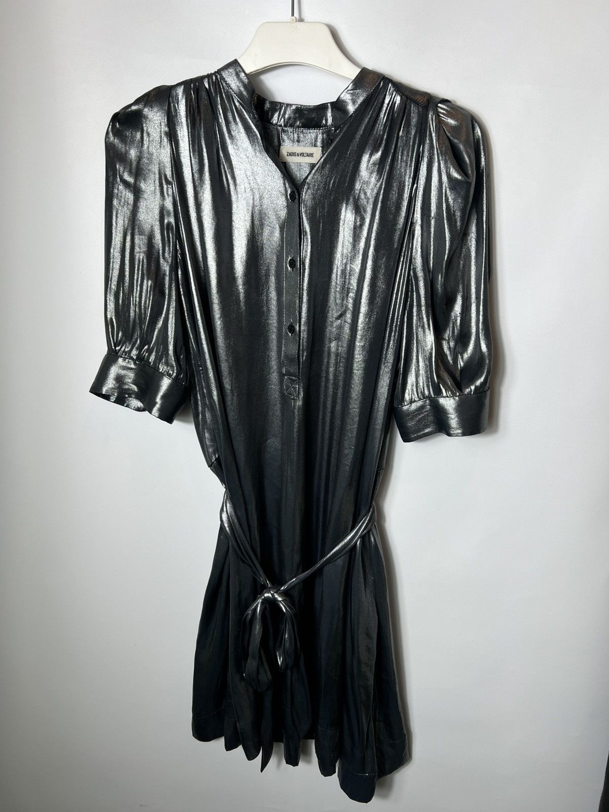 Zadig & Voltaire Vintage designer luxury Zadig & Voltaire Retouch Foil Dress Size XS / US 0-2 / IT 36-38 - 1 Thumbnail