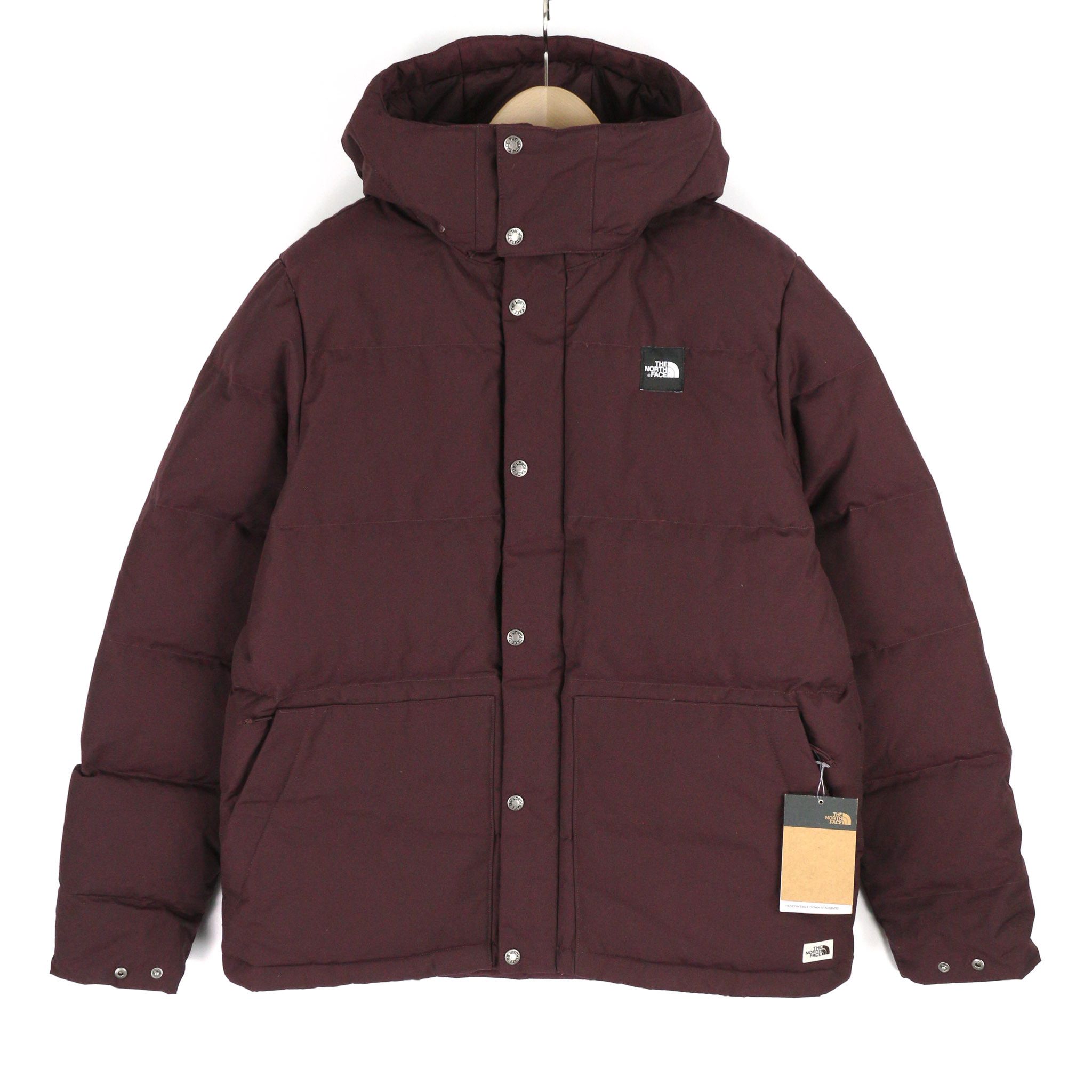 The North Face CANYON L 550 Down Insulated Quilted Burgundy Jacket 82306 Size L / US 10 / IT 46 - 1 Thumbnail