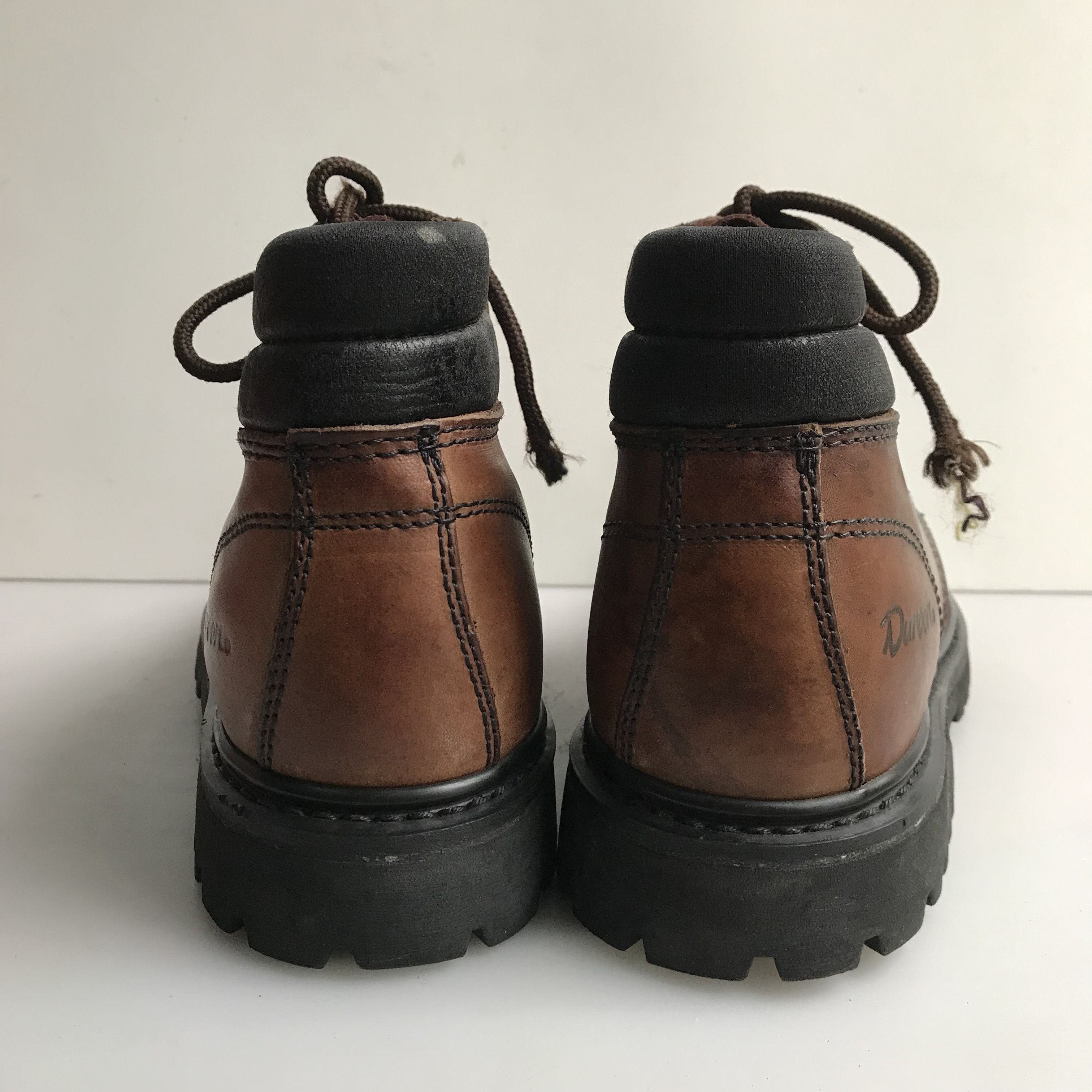 Red Wing Redwing Dunoon Us saxon Boots leather brown steel toe boots Size US 8 / EU 41 - 5 Thumbnail