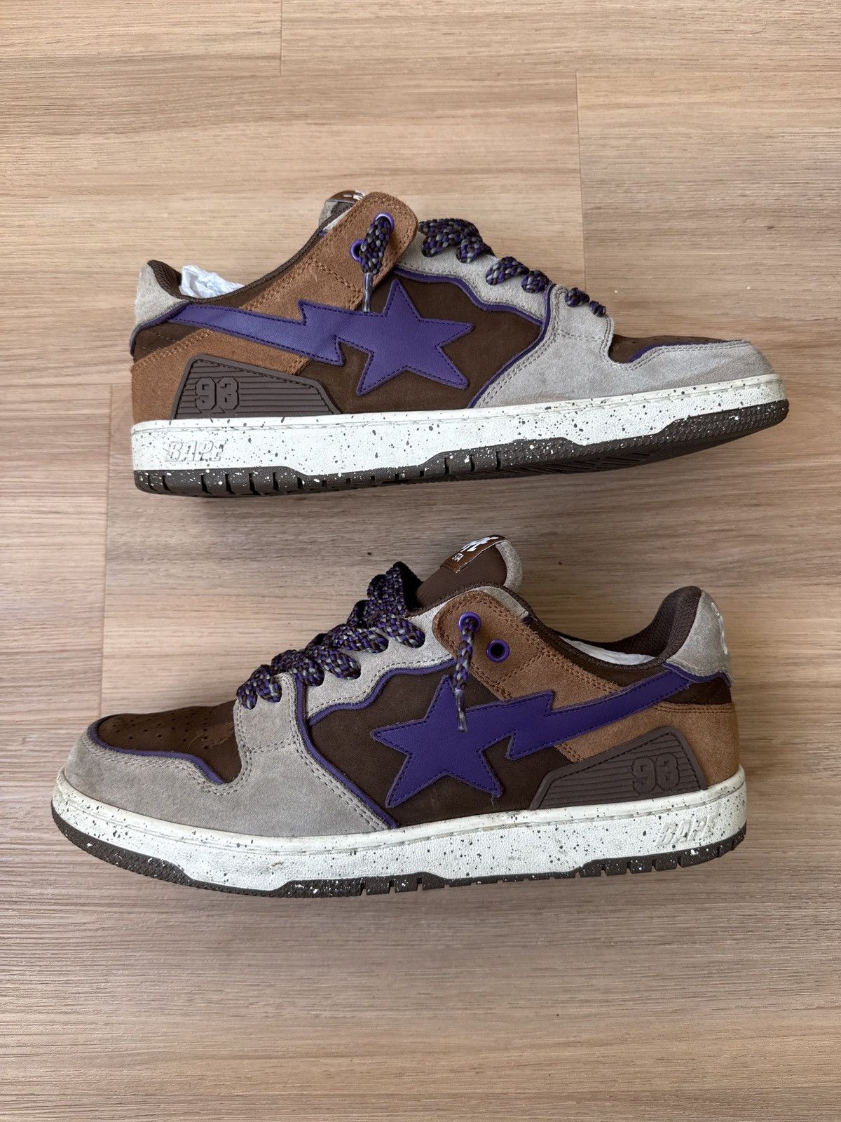 Bape Brown Sued Sk8 Sta Size US 11 / EU 44 - 1 Thumbnail