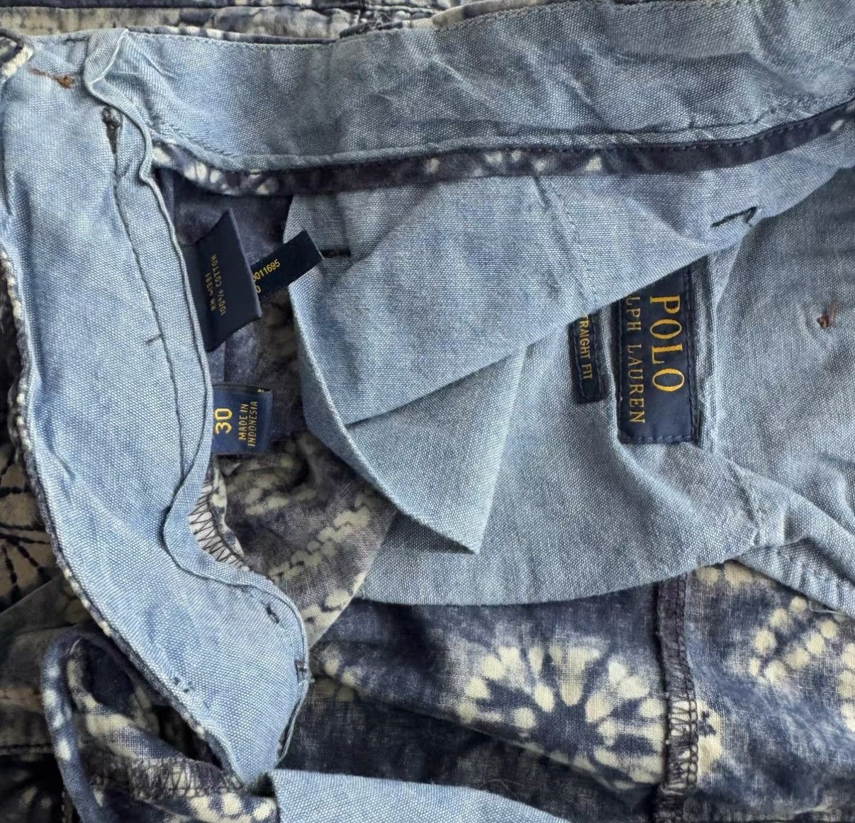 Polo Ralph Lauren Ralph Lauren RL Polo Indigo Patchwork Shorts K22 Size US 30 / EU 46 - 4 Thumbnail