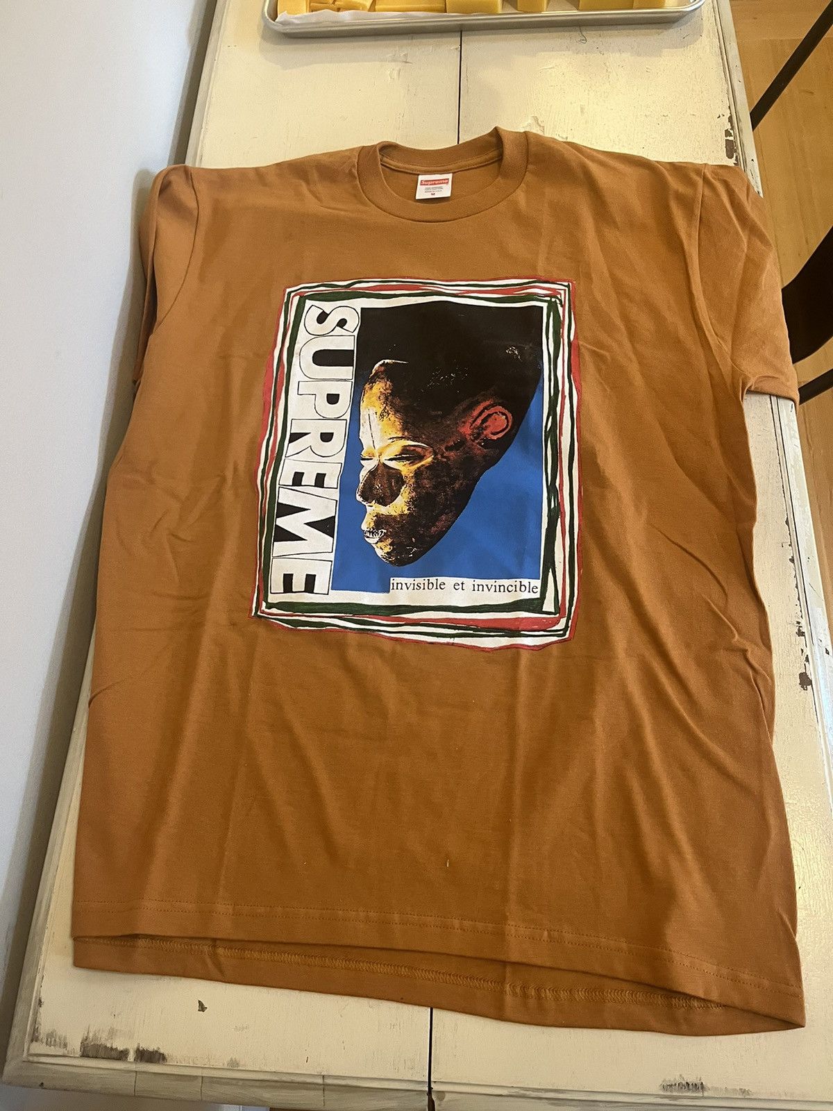 Supreme Supreme Mask Tee Size US M / EU 48-50 / 2 - 1 Thumbnail