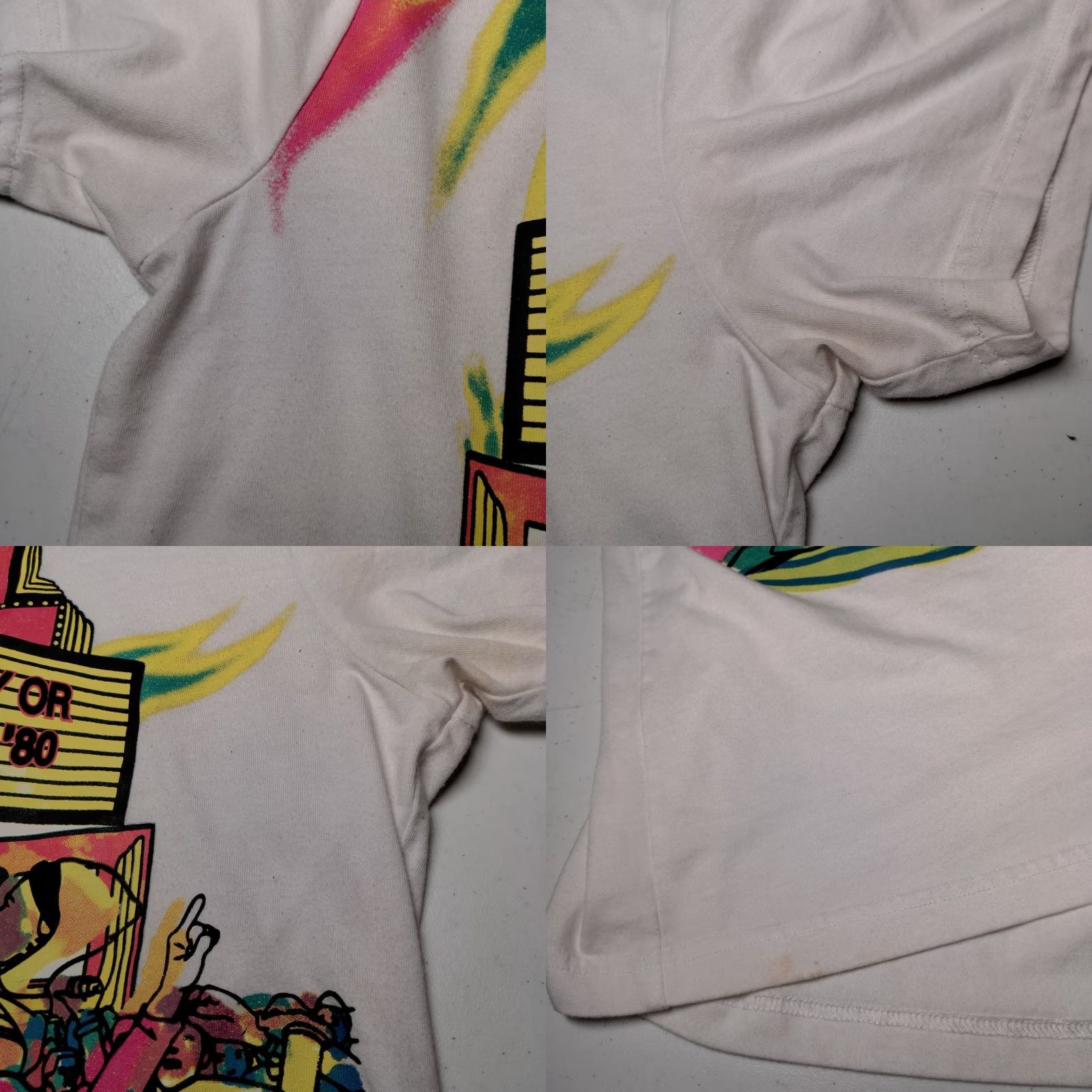 Imperial AKOO Shirt M White Crew Neck Short Sleeve Cotton Blend Graphic T' Hip Hop Imperial Theater Live Well Streetwear 80 Read Size US M / EU 48-50 / 2 - 9 Thumbnail