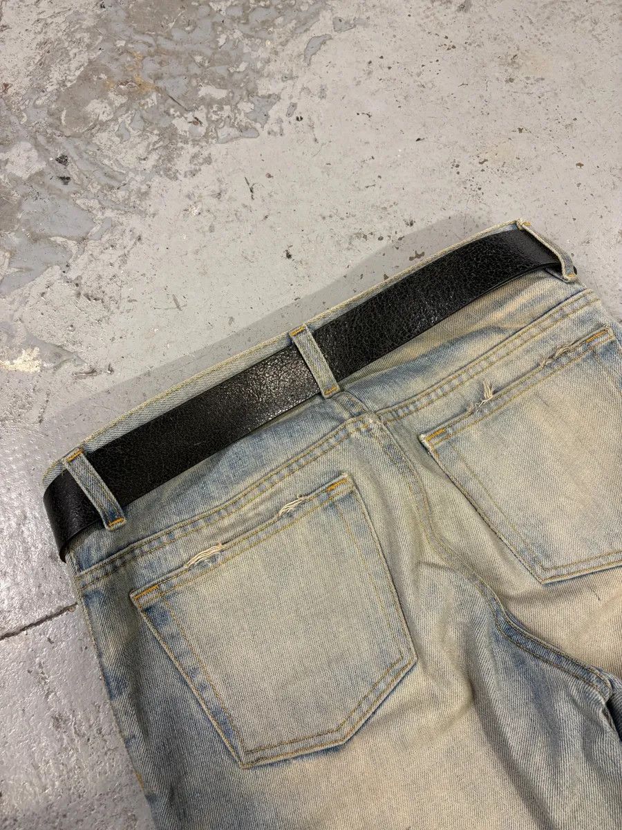 Just Cavalli 2000s Cavalli Black Cracked Leather Belt Size ONE SIZE - 2 Thumbnail