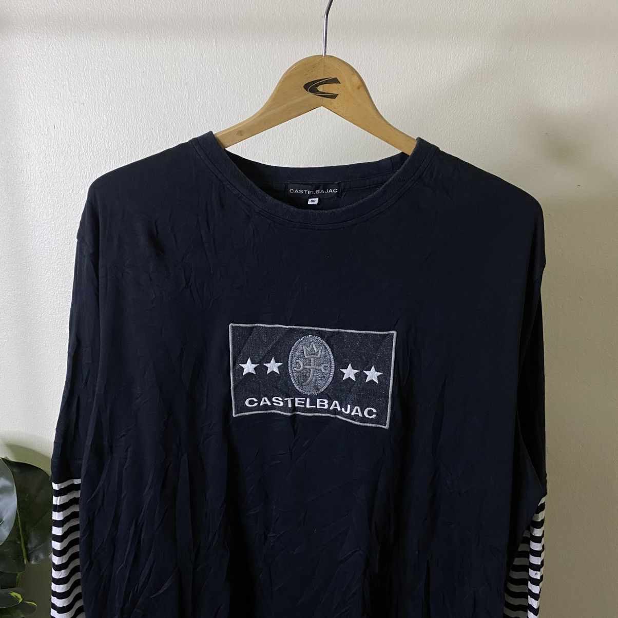 Jean Charles De Castelbajac Believe In Magic Double Sleeves Punk Grunge Style LS Tshirt Size US XL / EU 56 / 4 - 9 Thumbnail