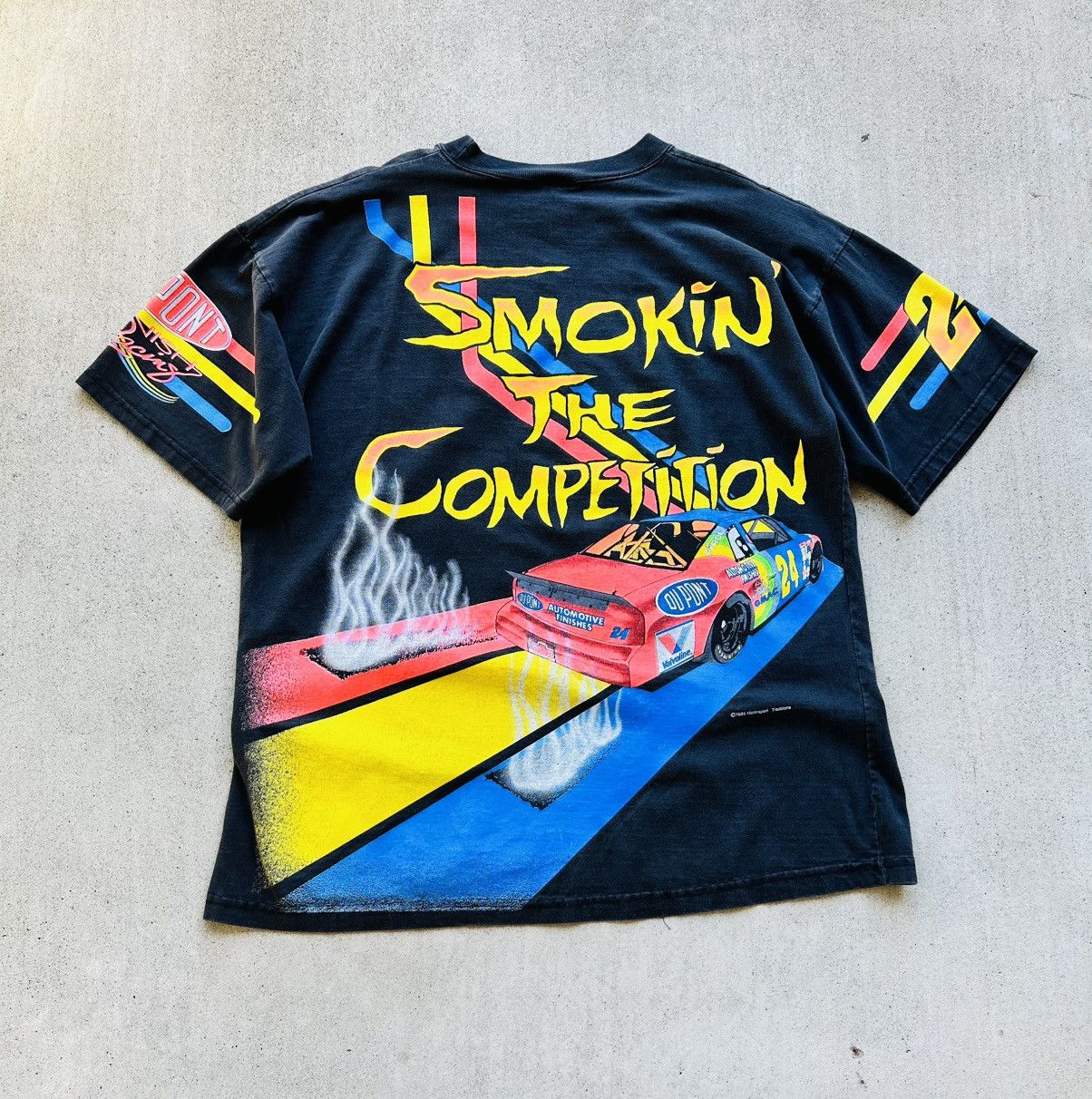 Vintage Jeff Gordon Racing Tee Shirt Xl All Over Print
