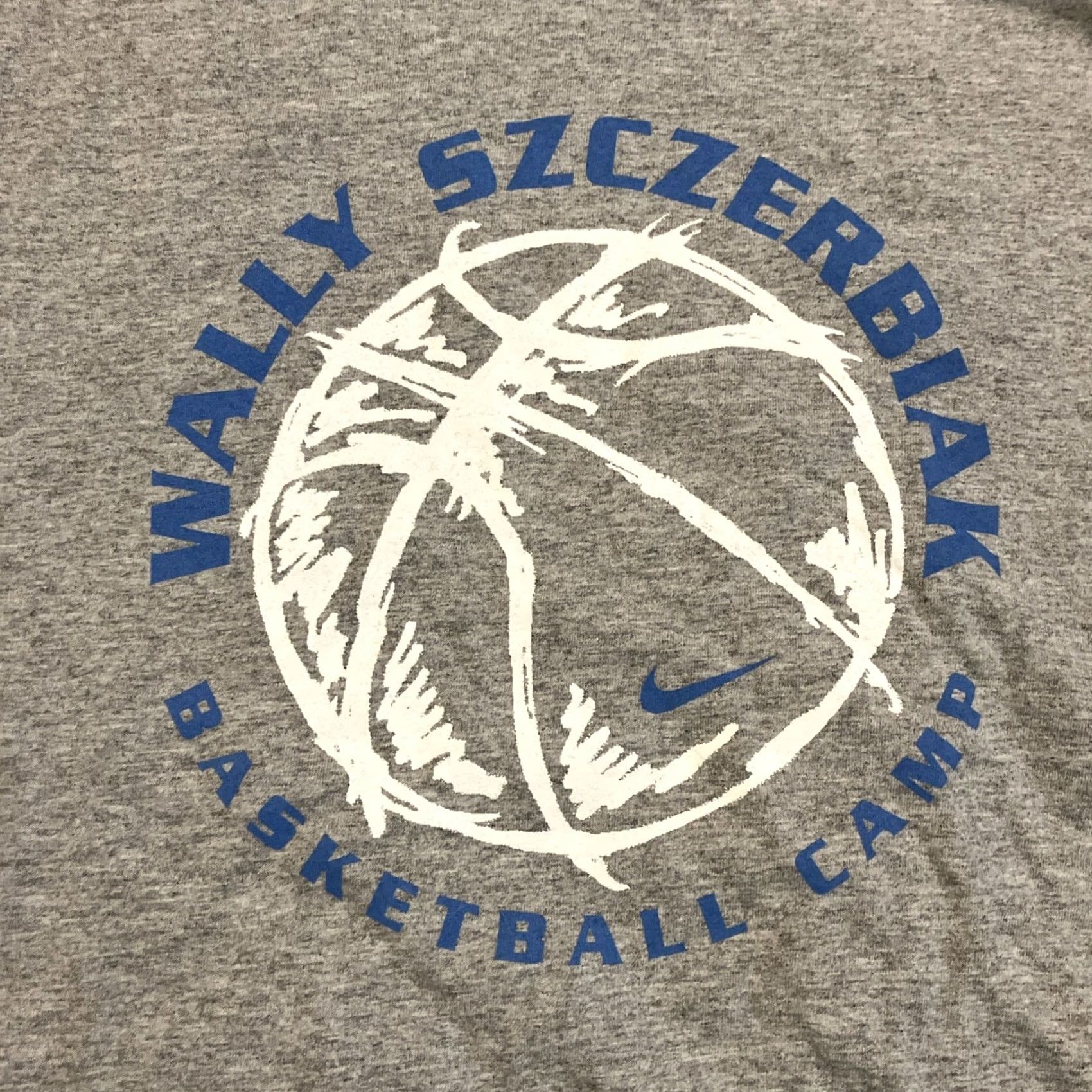 Nike Vintage Nike T Shirt Wally Szczerbiak Basketball Camp RARE Men's XXL Size US XXL / EU 58 / 5 - 2 Thumbnail
