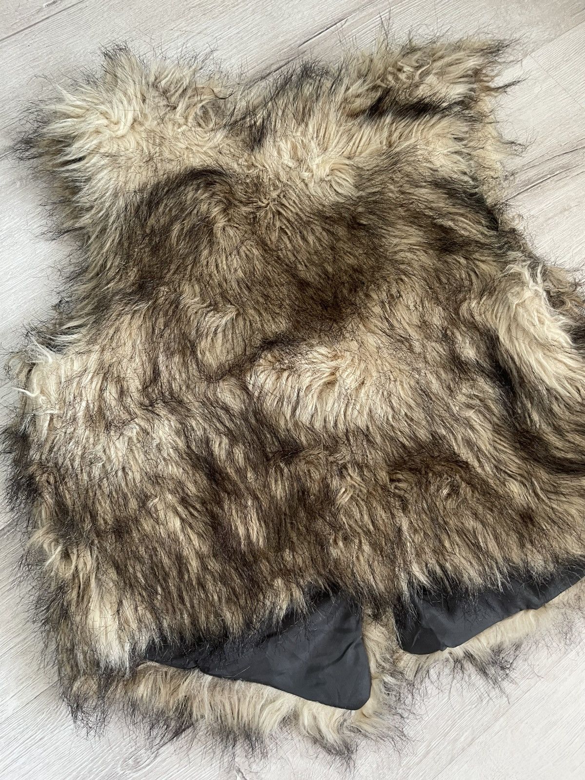 If Six Was Nine × Japanese Brand Vintage Avant Garde Mink Fur Vest Coat Fluffy Mohair Y2k Size M / US 6-8 / IT 42-44 - 9 Thumbnail