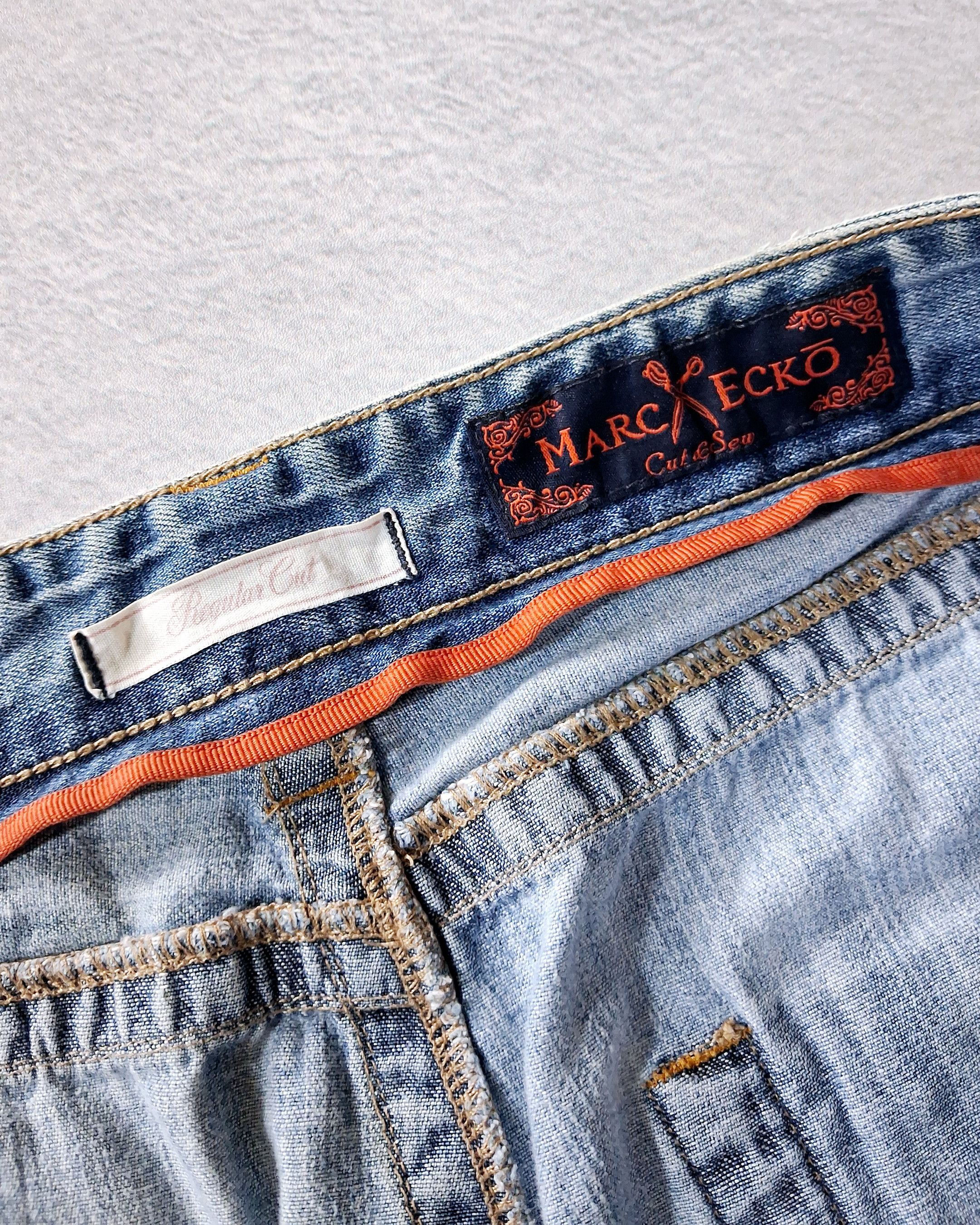 Marc Ecko MARC ECKO REGULER DENIM JEANS Size US 36 / EU 52 - 6 Thumbnail