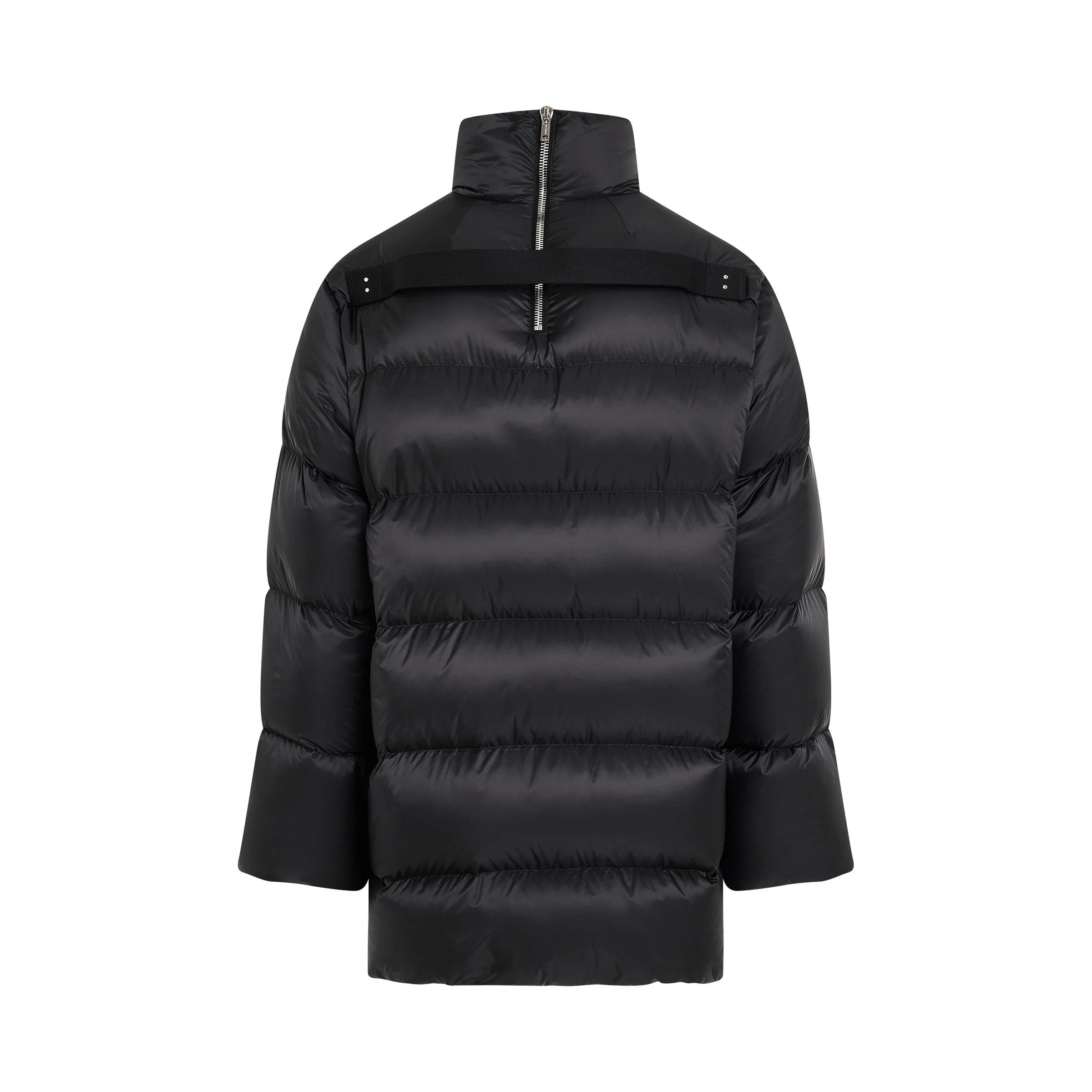Rick Owens o1mris0824 Cyclopic Coat in Black Size US XS / EU 42 / 0 - 4 Thumbnail