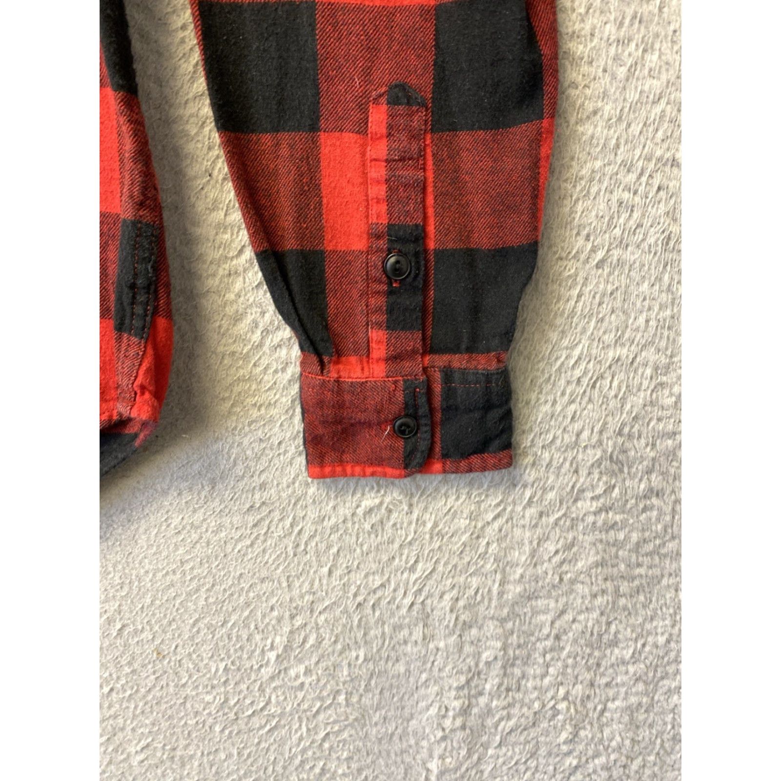 Gap GAP Shirt Button Mens M Red Black Buffalo Plaid Casual Long Sleeve /0240 Size US M / EU 48-50 / 2 - 3 Thumbnail