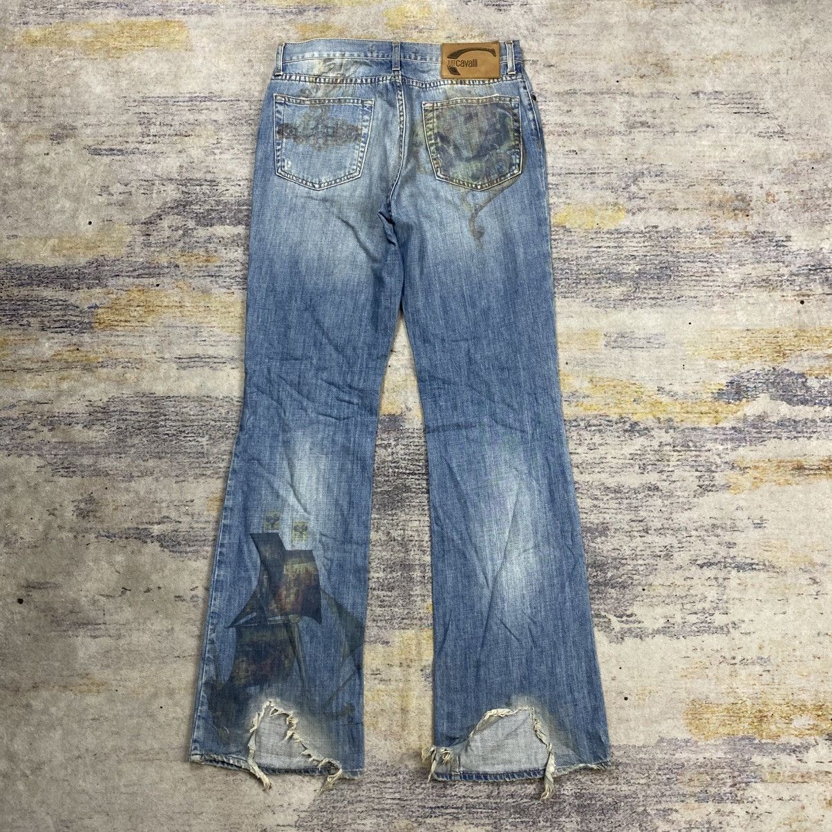Just Cavalli just cavalli flared denim pants Size US 30 / EU 46 - 2 Thumbnail