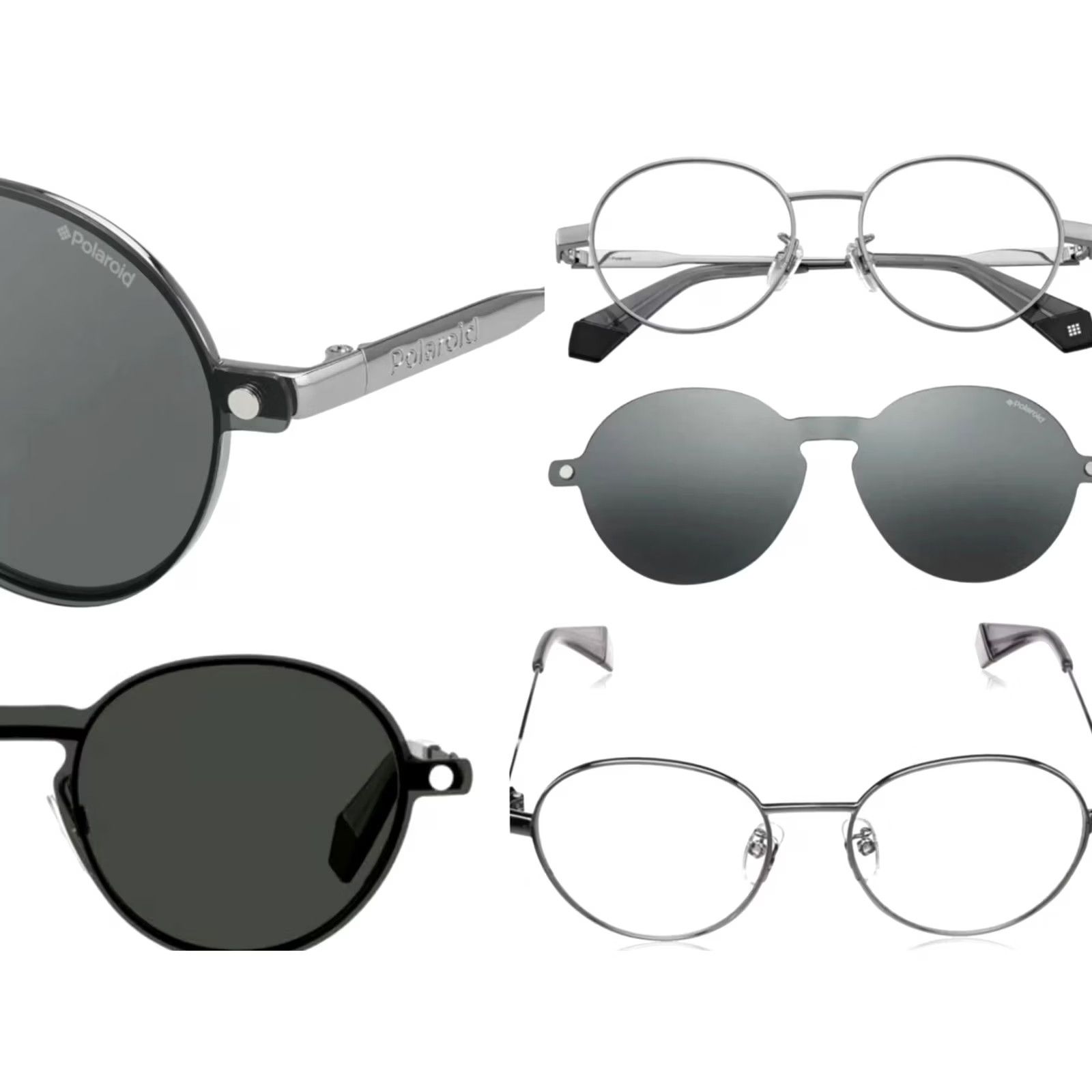 Polaroid VINTAGE Polaroid PLD 6082/G/CS Clip-On KB7 Sunglasses Glasses Frames Size ONE SIZE - 5 Thumbnail