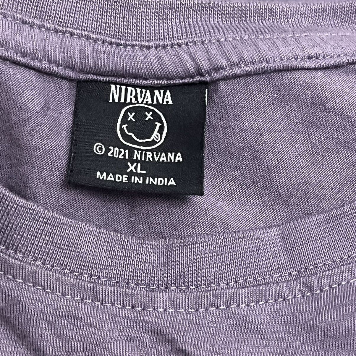 Band Tees × Nirvana Nirvana 2021 Official Merchandise Photo Tee size XL Size US XL / EU 56 / 4 - 3 Thumbnail