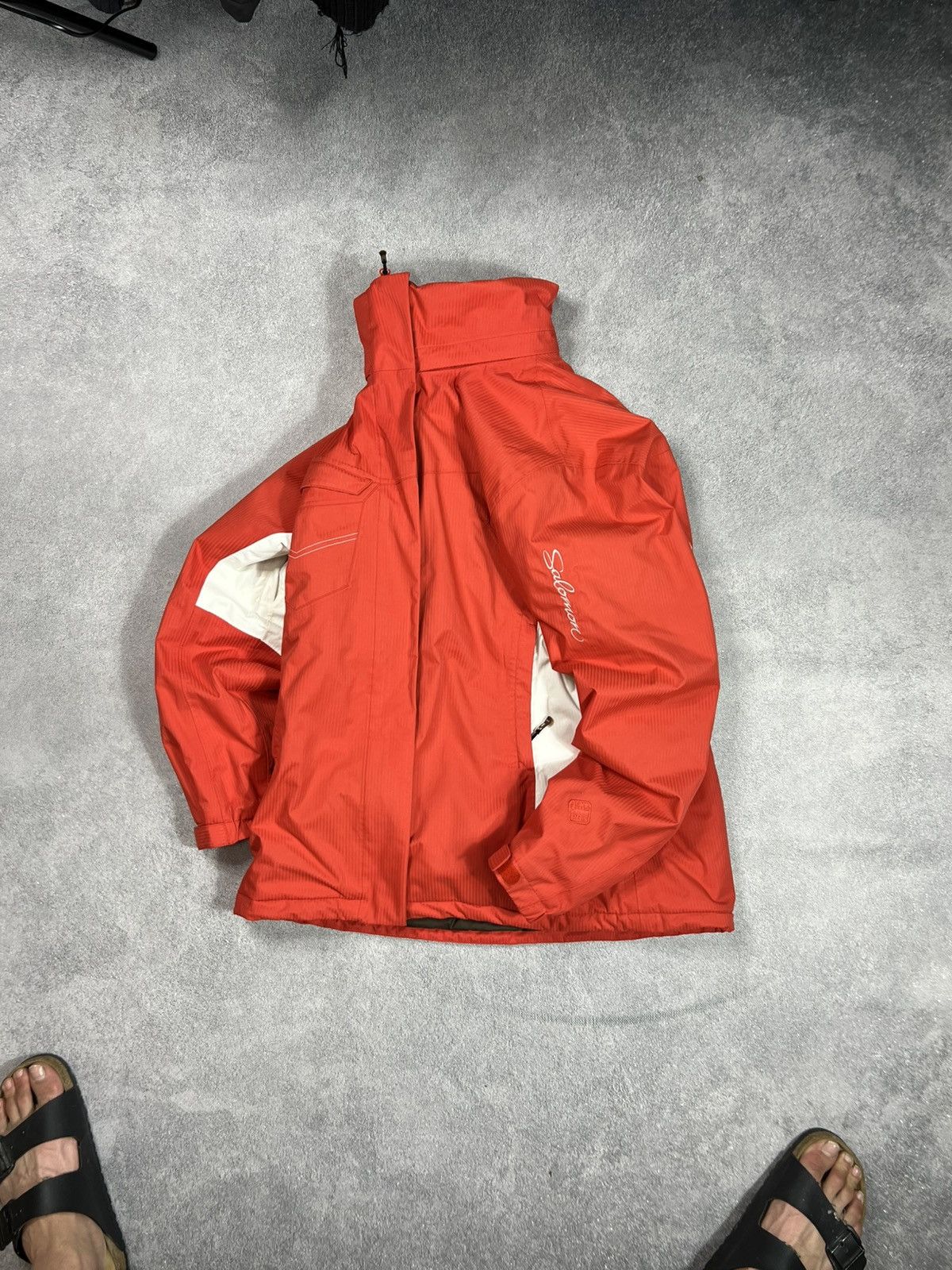 Salomon 🔥Vintage Salomon 2009’s Technical fleece panelled y2k jacket Size US XL / EU 56 / 4 - 6 Thumbnail