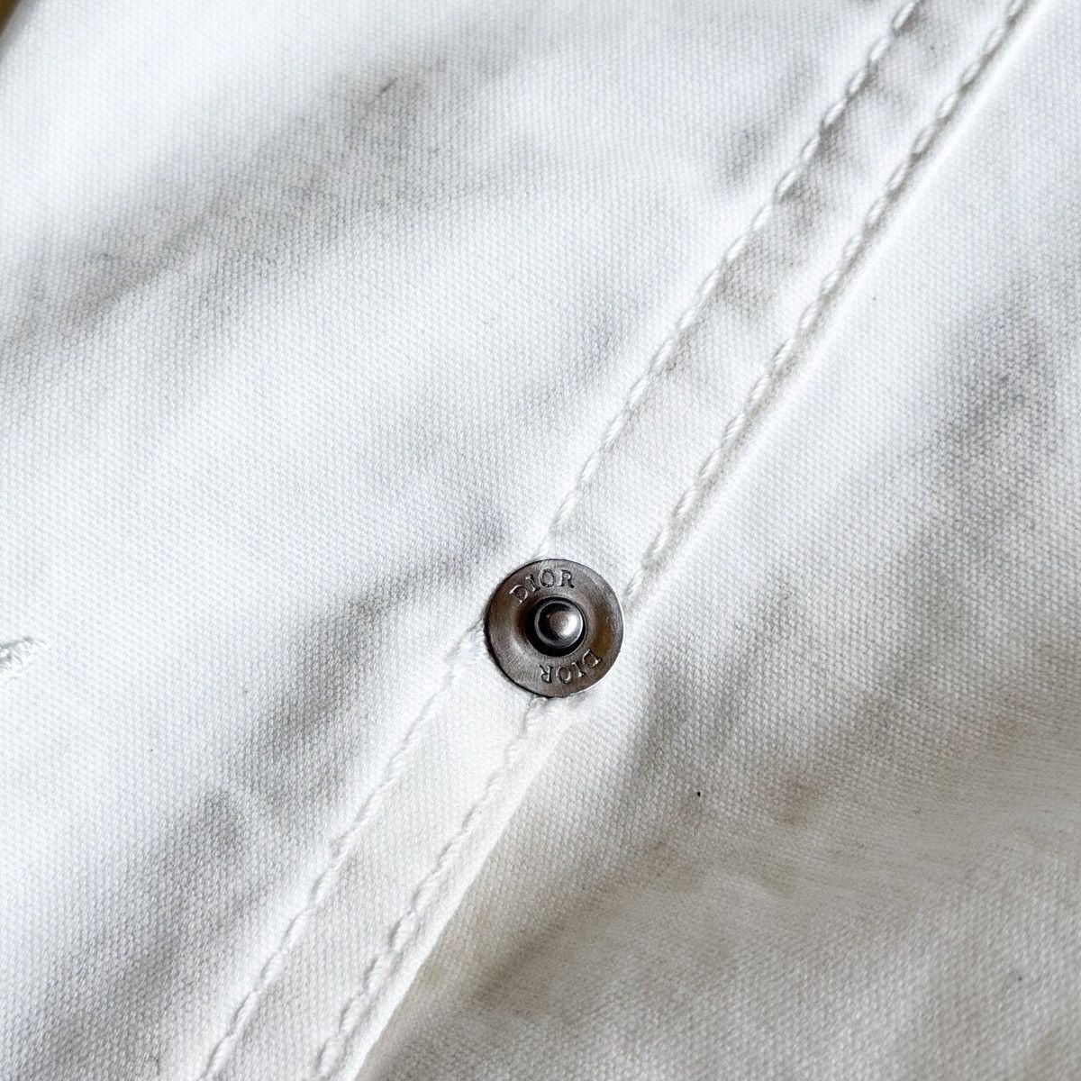 Dior Dior 1/1 VVIP SAMPLE Cherub Hand Embroidery Button Up Shirt Size US L / EU 52-54 / 3 - 8 Thumbnail