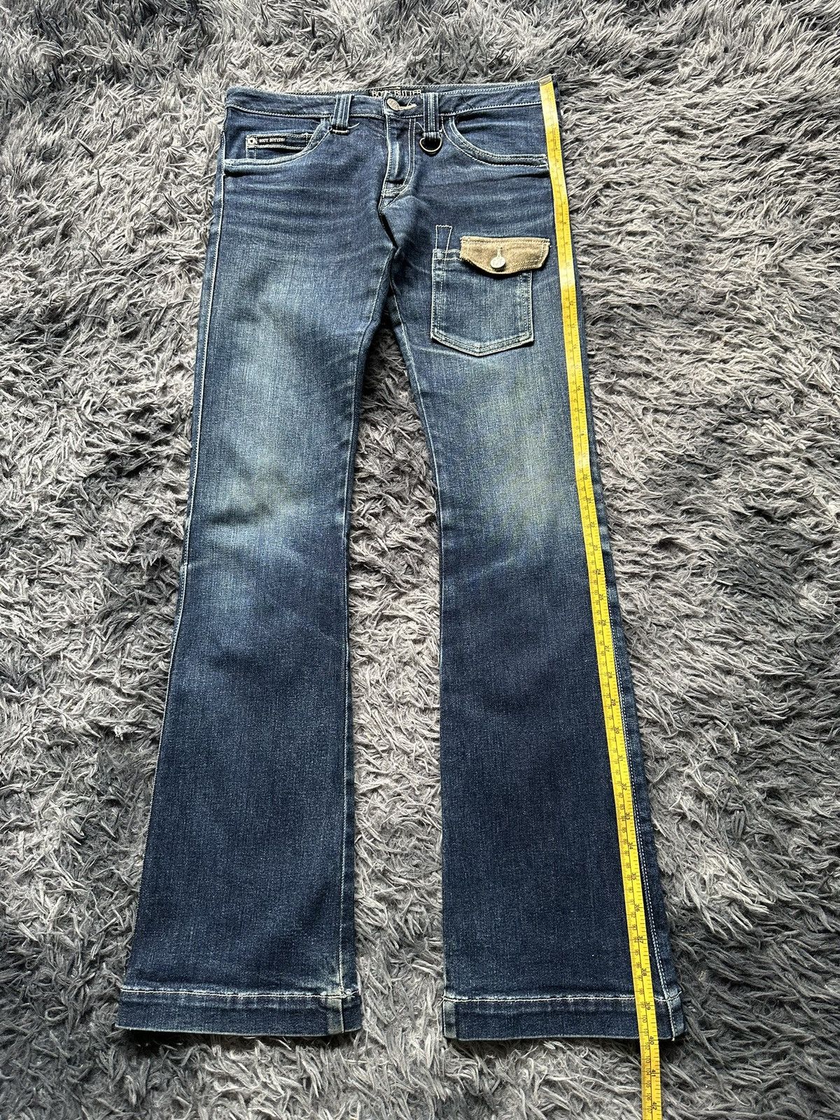Japanese Brand 1990's Body Butter D-Ring rock denim hysteric stylish Size US 30 / EU 46 - 20 Thumbnail