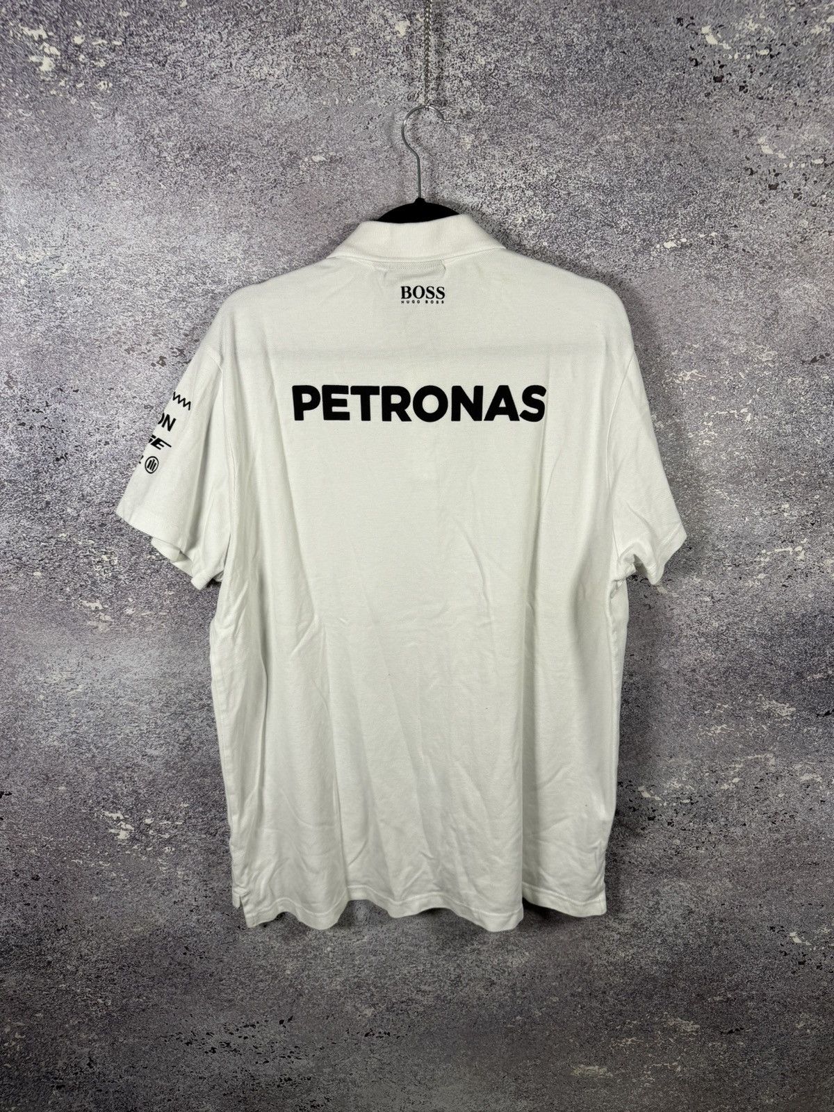 Formula 1 × Hugo Boss × Mercedes-Benz Petronas AMG Mercedes Benz Racing Team Hugo Boss Polo Shirt Size US XXL / EU 58 / 5 - 9 Thumbnail