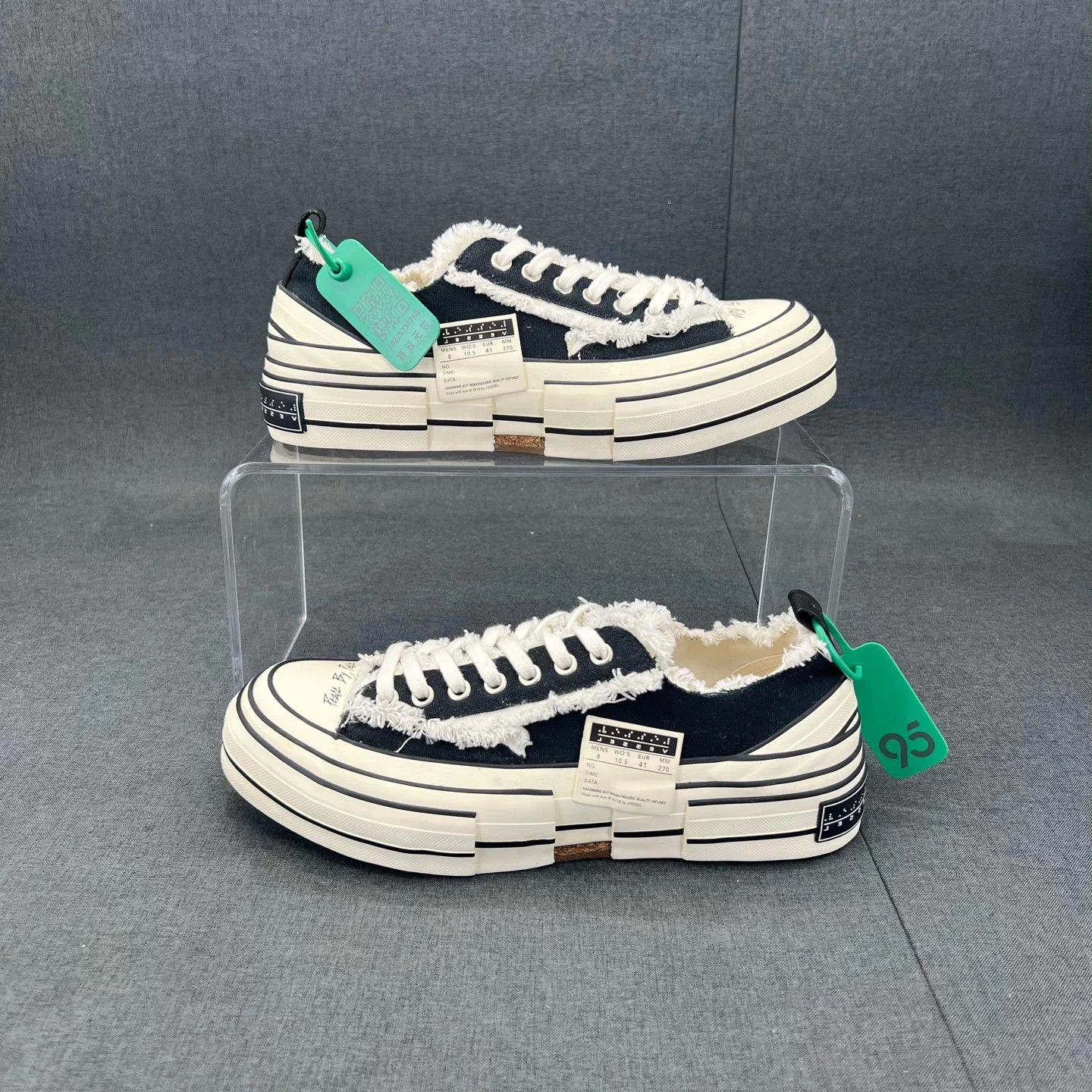 Other Vanness Wu Classic Black & White Size 41 Sneakers Size US 8 / EU 41 - 2 Thumbnail