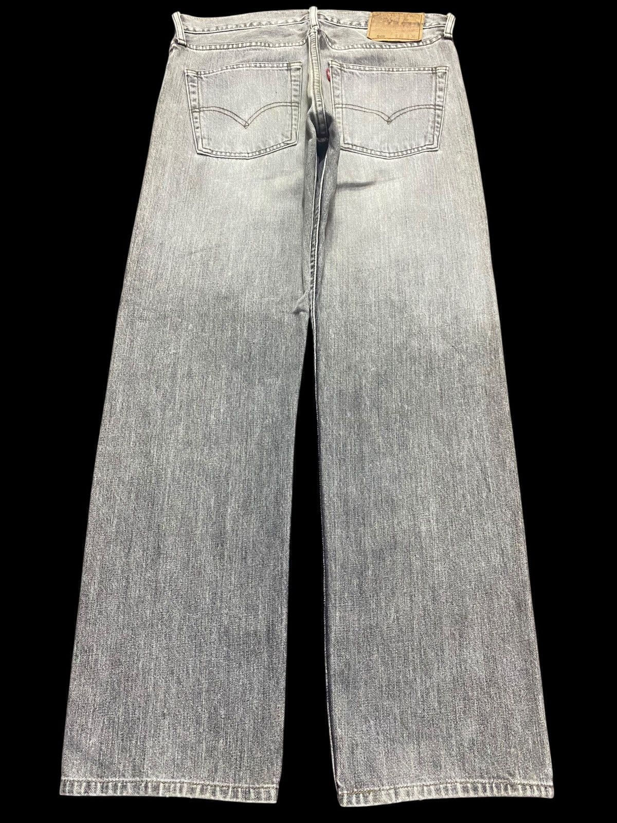 Levi's Vintage Clothing Vintage Levis 505 90’s Splatter Denim Loose Jeans Size US 32 / EU 48 - 2 Thumbnail