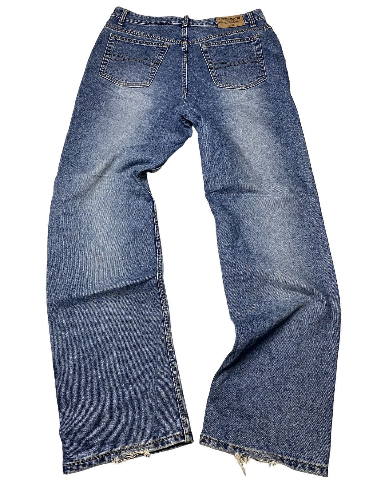 If Six Was Nine 2000's Japanese Flared Seawash Jeans Size US 32 / EU 48 - 2 Thumbnail