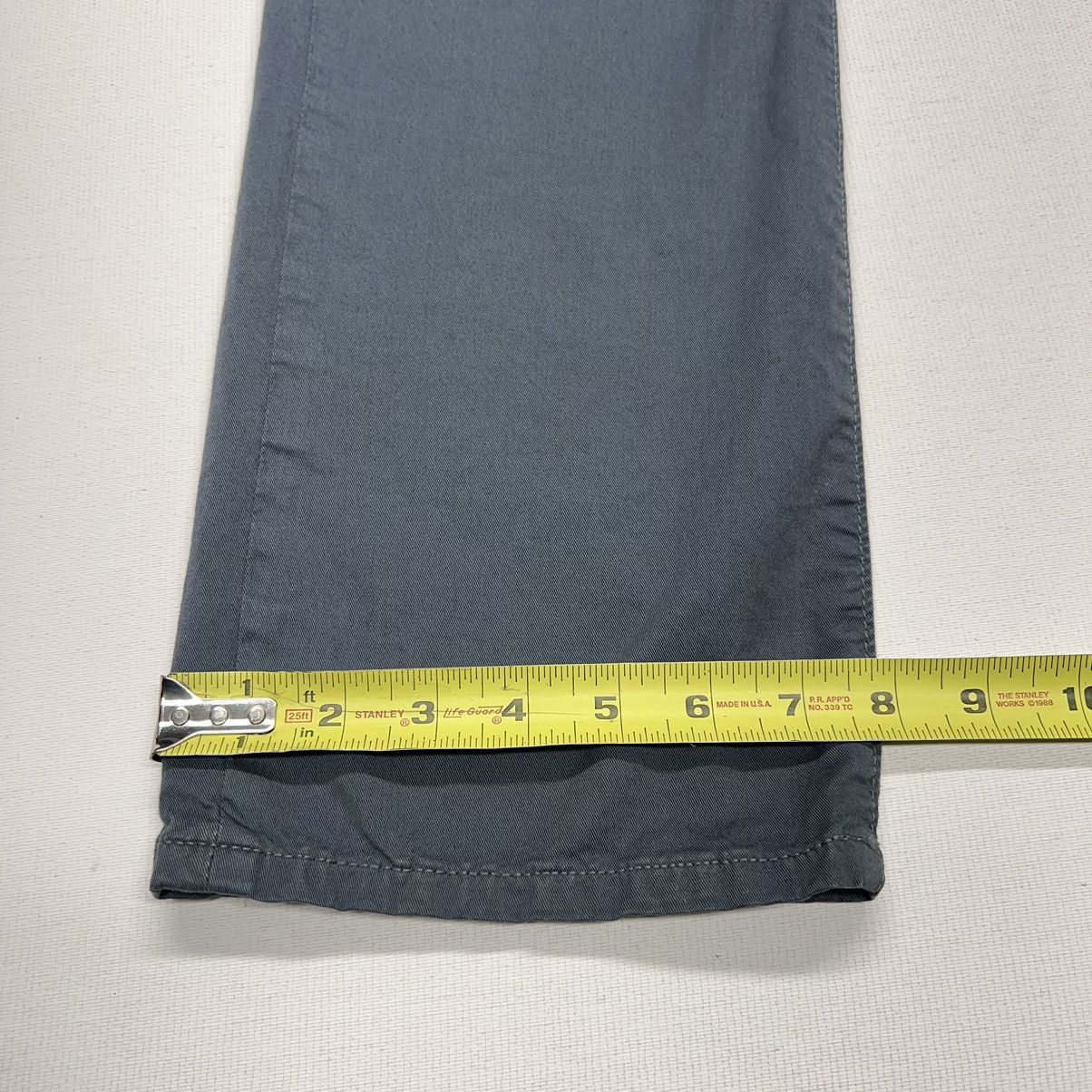 Paige Paige Pants Blue Normandie Straight Chino Preppy Casual Size US 33 - 19 Thumbnail