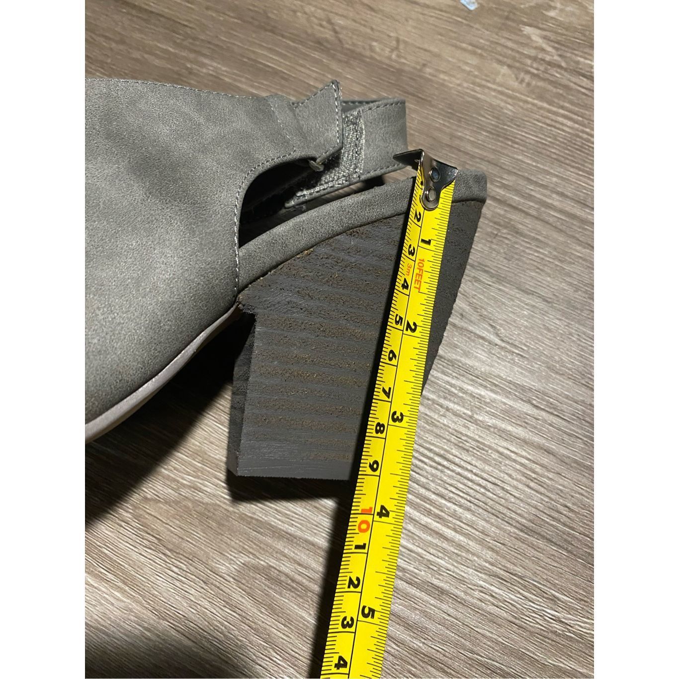 Other Charles by Charles David Slingback Booties Nirvana Slate Gre Size US 9.5 / IT 39.5 - 4 Thumbnail
