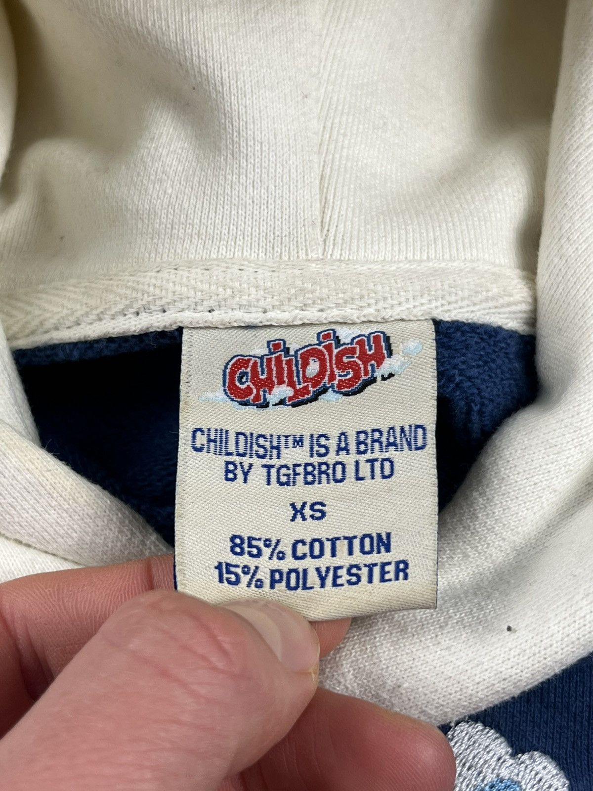 CHILDS × Vintage Vintage Childish Theme Park Y2K Baggy Boxy Oversized Hoodie Size US XS / EU 42 / 0 - 5 Thumbnail