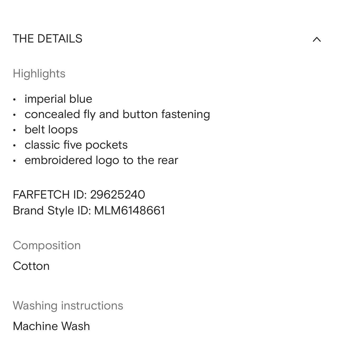 Represent Clo. Represent R3 Distressed Baggy Jeans Blue W33 – Premium Size US 33 - 19 Thumbnail