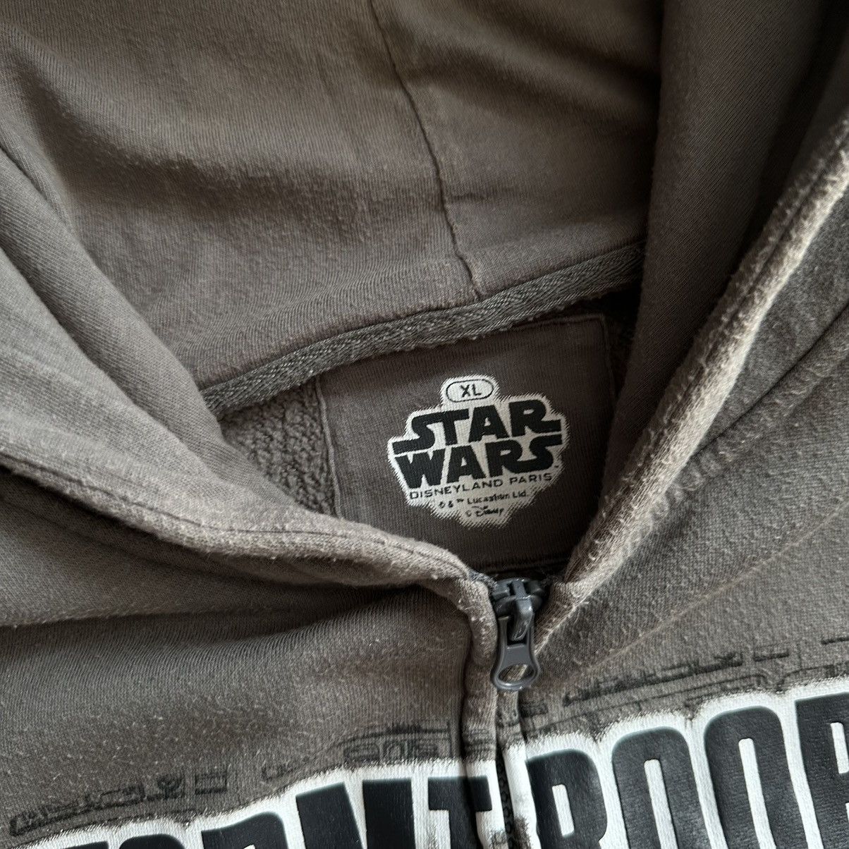 Star Wars × Vintage Vintage Star Wars Zip Hoodie Stormtrooper Y2K Imperial Force Size US XL / EU 56 / 4 - 9 Thumbnail