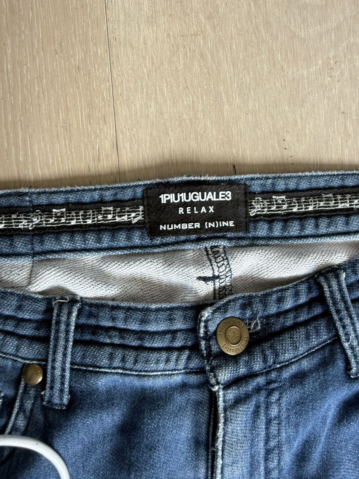 Number (N)ine Number Nine cotton distressed pants Size US 32 / EU 48 - 2 Thumbnail