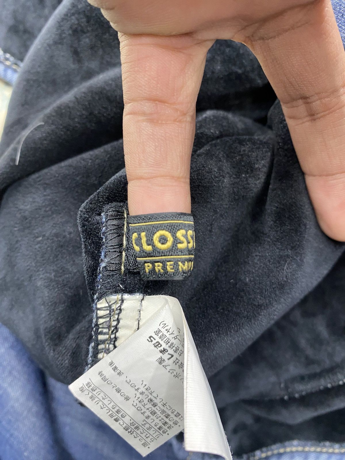 Japanese Brand Vintage Closshi Premium Blue Denim Jacket Size S / US 4 / IT 40 - 10 Thumbnail