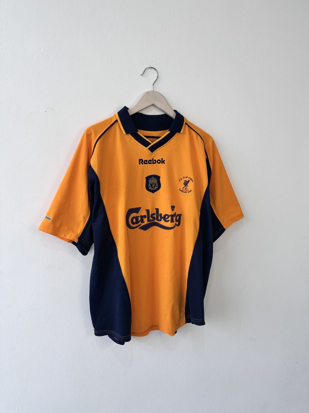 Reebok Vtg 2001 LIVERPOOL FC Away Shirt OWEN #10 Jersey Reebok XL Size US XL / EU 56 / 4 - 3 Thumbnail